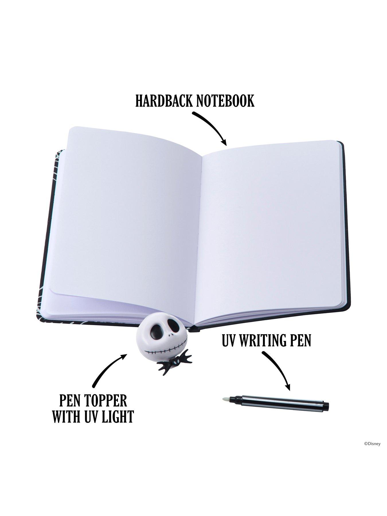 Image 2 of 7 of Nightmare Before Christmas Disney Nightmare Before Christmas Jack Skellington Secret UV Journal