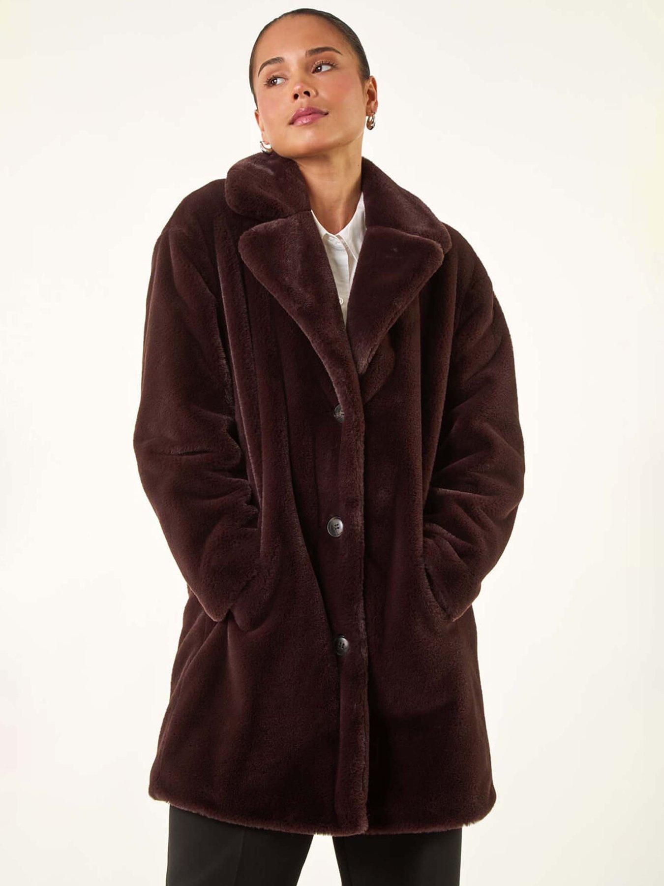 roman-petite-longline-fur-coat-chocolate