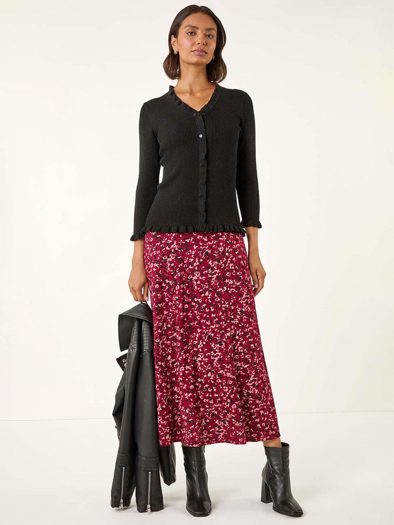 roman-v-neck-ruffle-knit-topnbsp--blackback