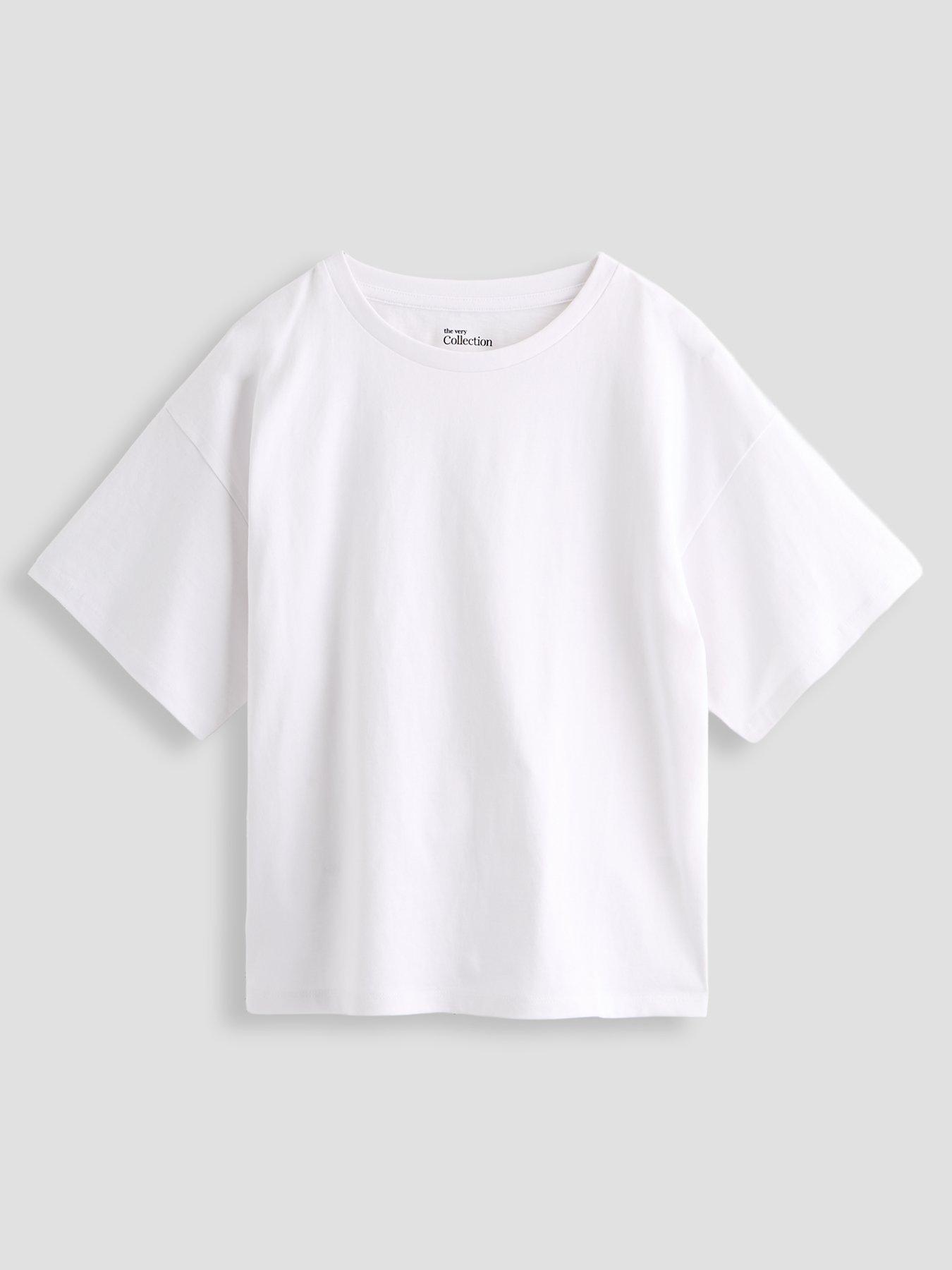 the-very-collection-girls-2-pack-short-sleeve-t-shirts-blackwhiteoutfit