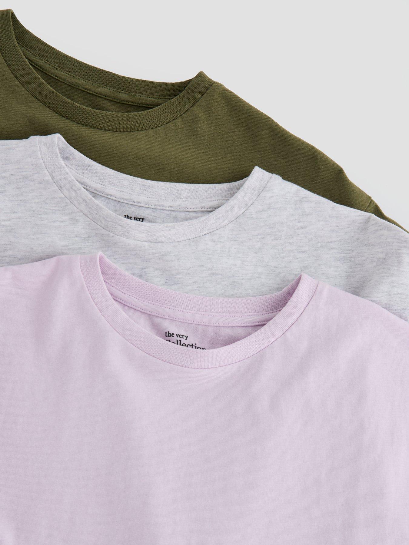 Image 4 of 6 of The Very Collection Girls 3 Pack Short Sleeve Tshirts