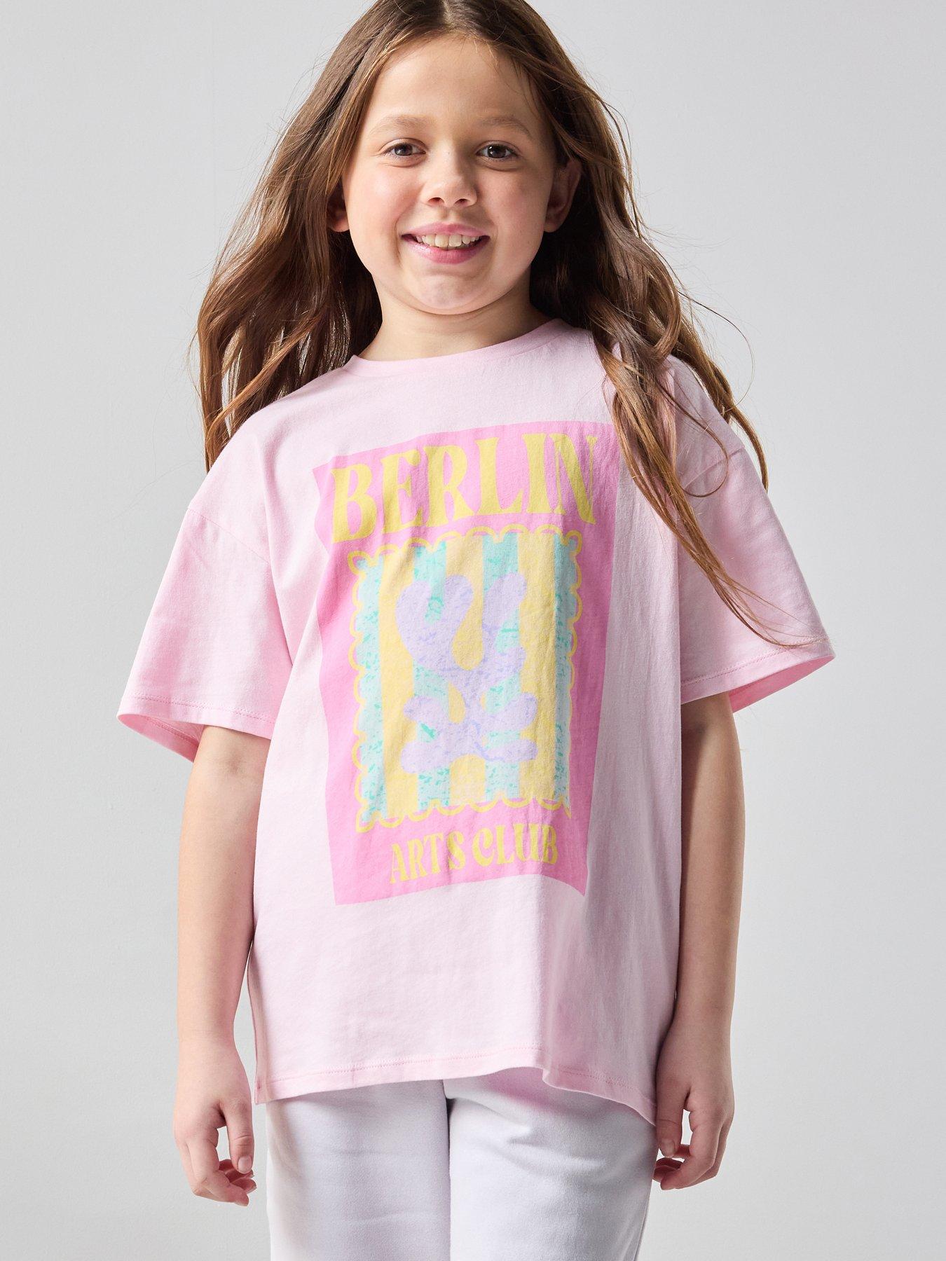 The Very Collection Girls Cherry Print Tshirt