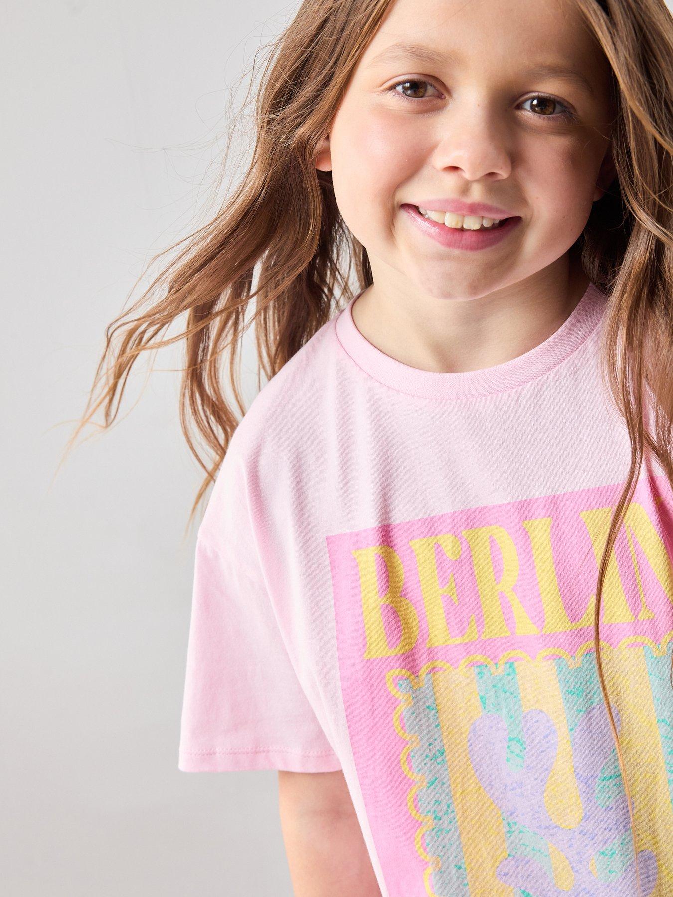 Image 4 of 7 of The Very Collection Girls Cherry Print Tshirt