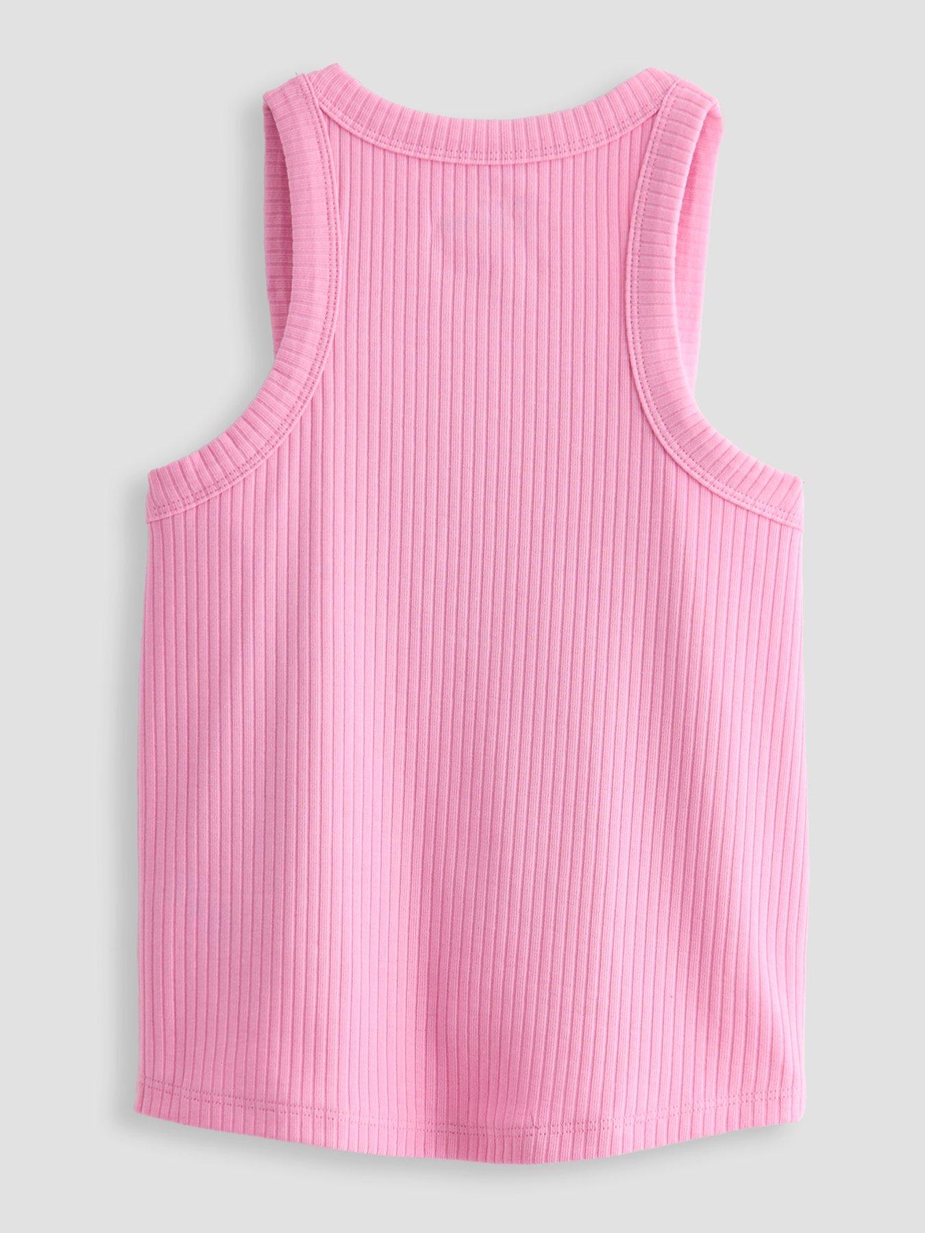 Image 3 of 6 of The Very Collection Girls 3 Pack Vests - Multi