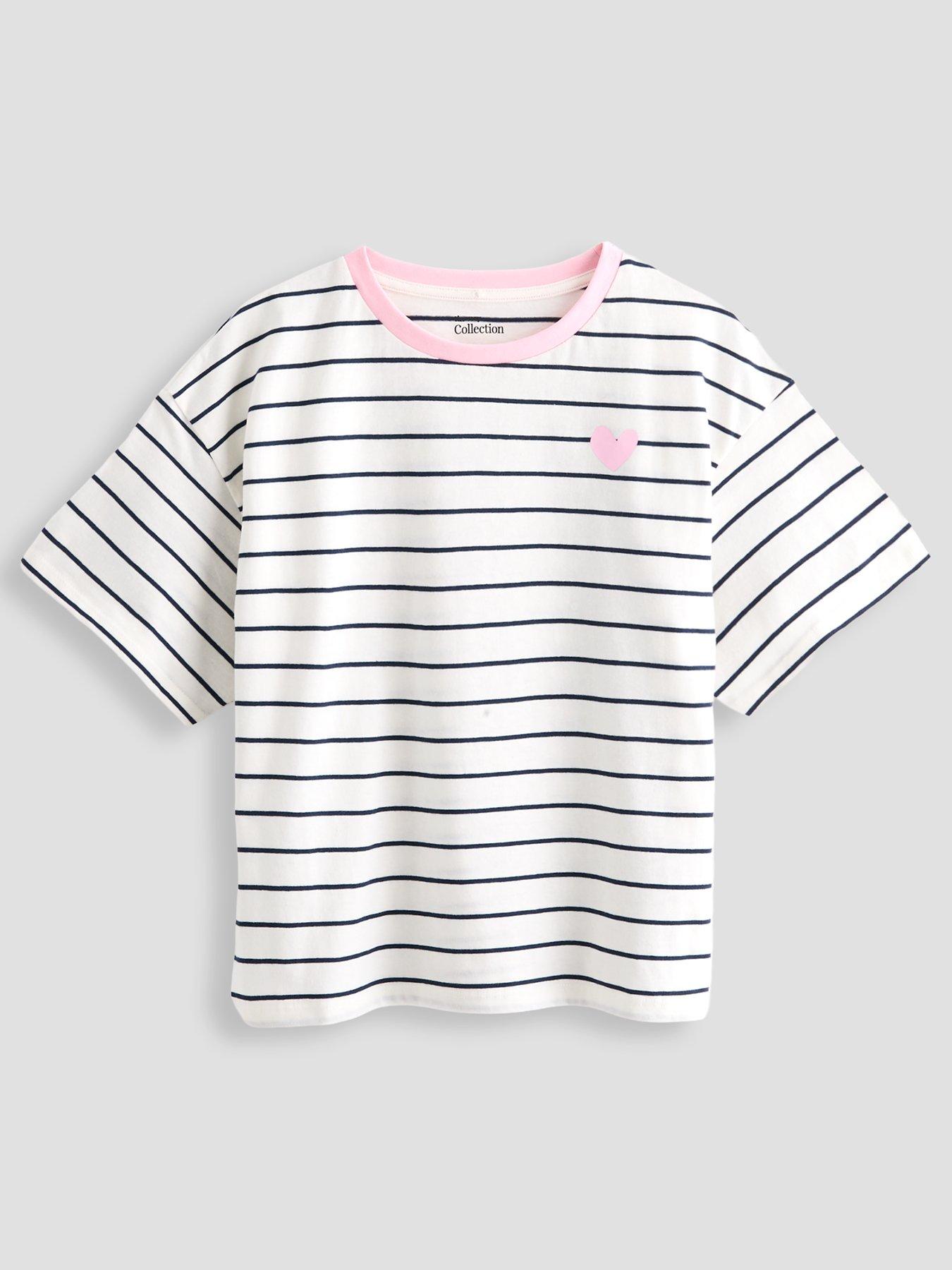 Image 2 of 5 of The Very Collection Girls 4 Pack Short Sleeve Tshirts