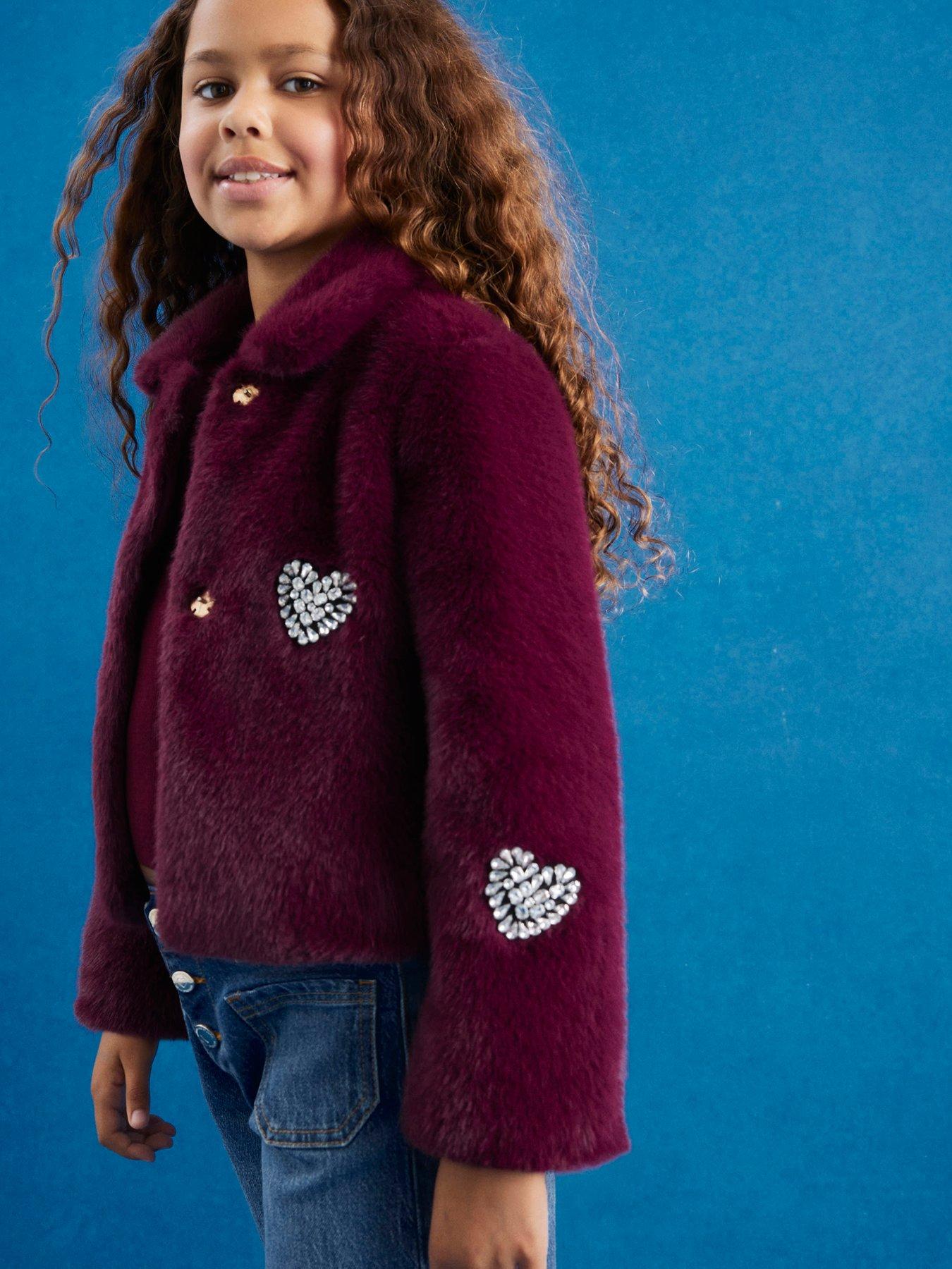 river-island-older-girls-embellished-faux-fur-heart-jacket-dark-red