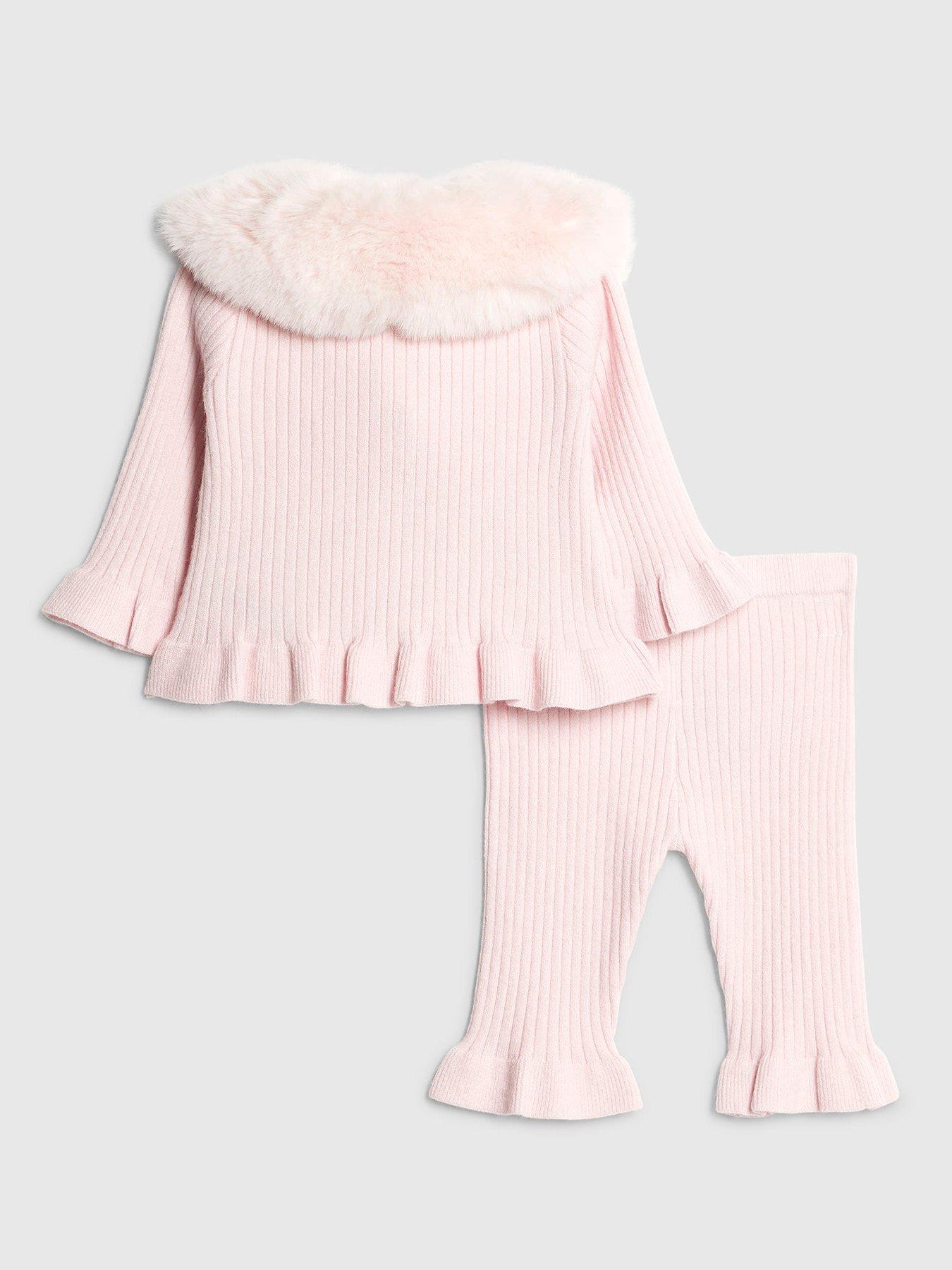 river-island-baby-girls-heart-fur-collared-cardigan-set-pinkback