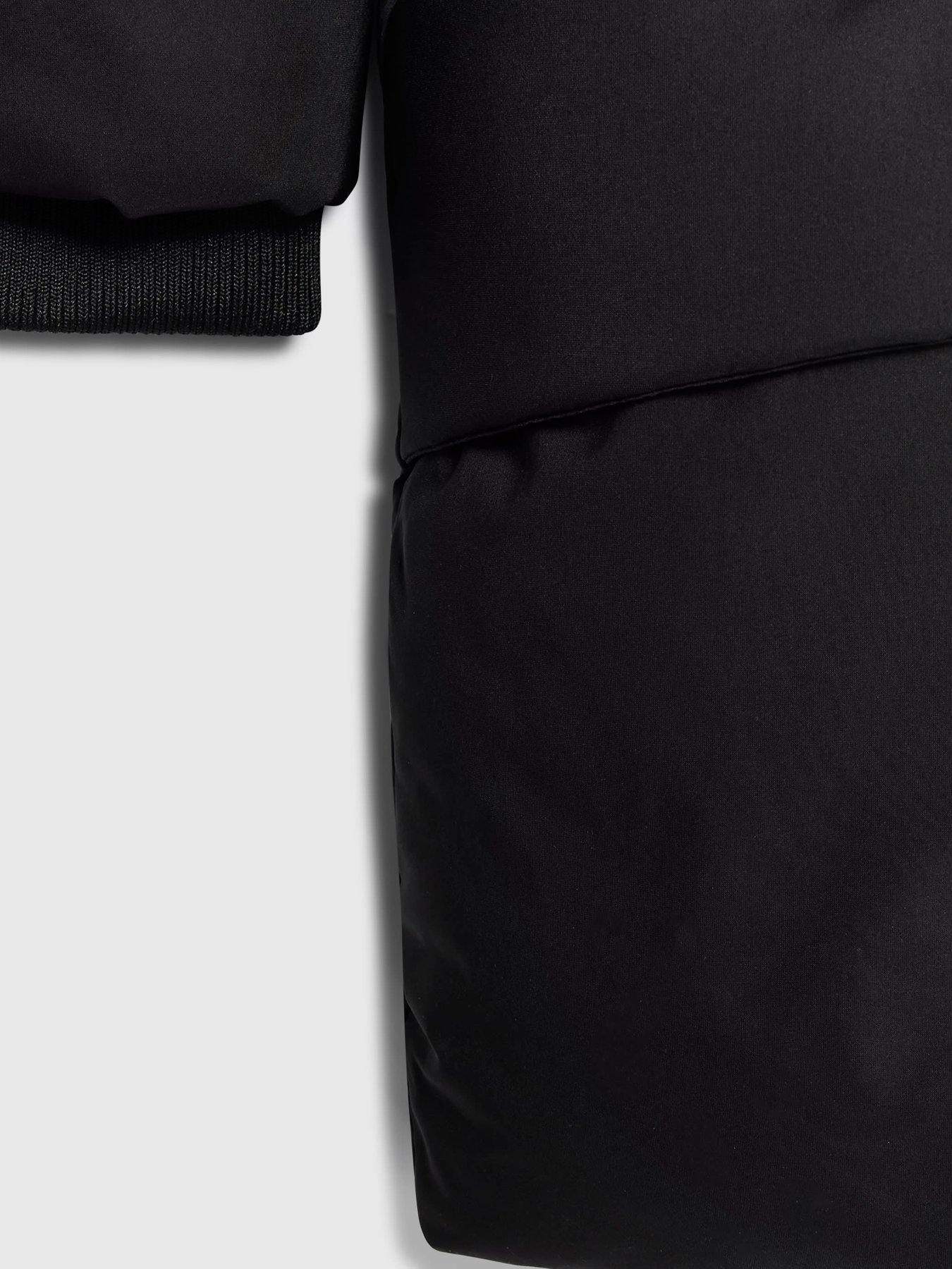 river-island-older-boys-monogram-blocked-longline-puffer-coat-blackdetail