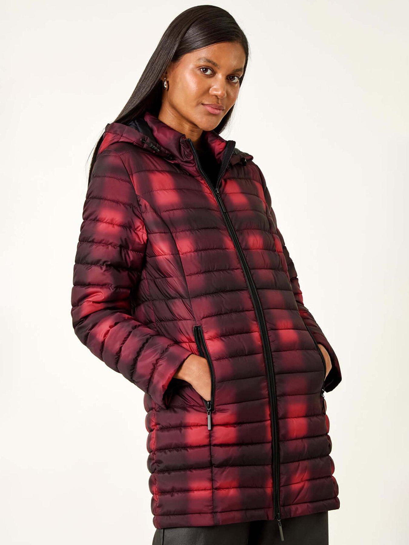roman-check-print-quilted-puffer-coat-burgundyoutfit