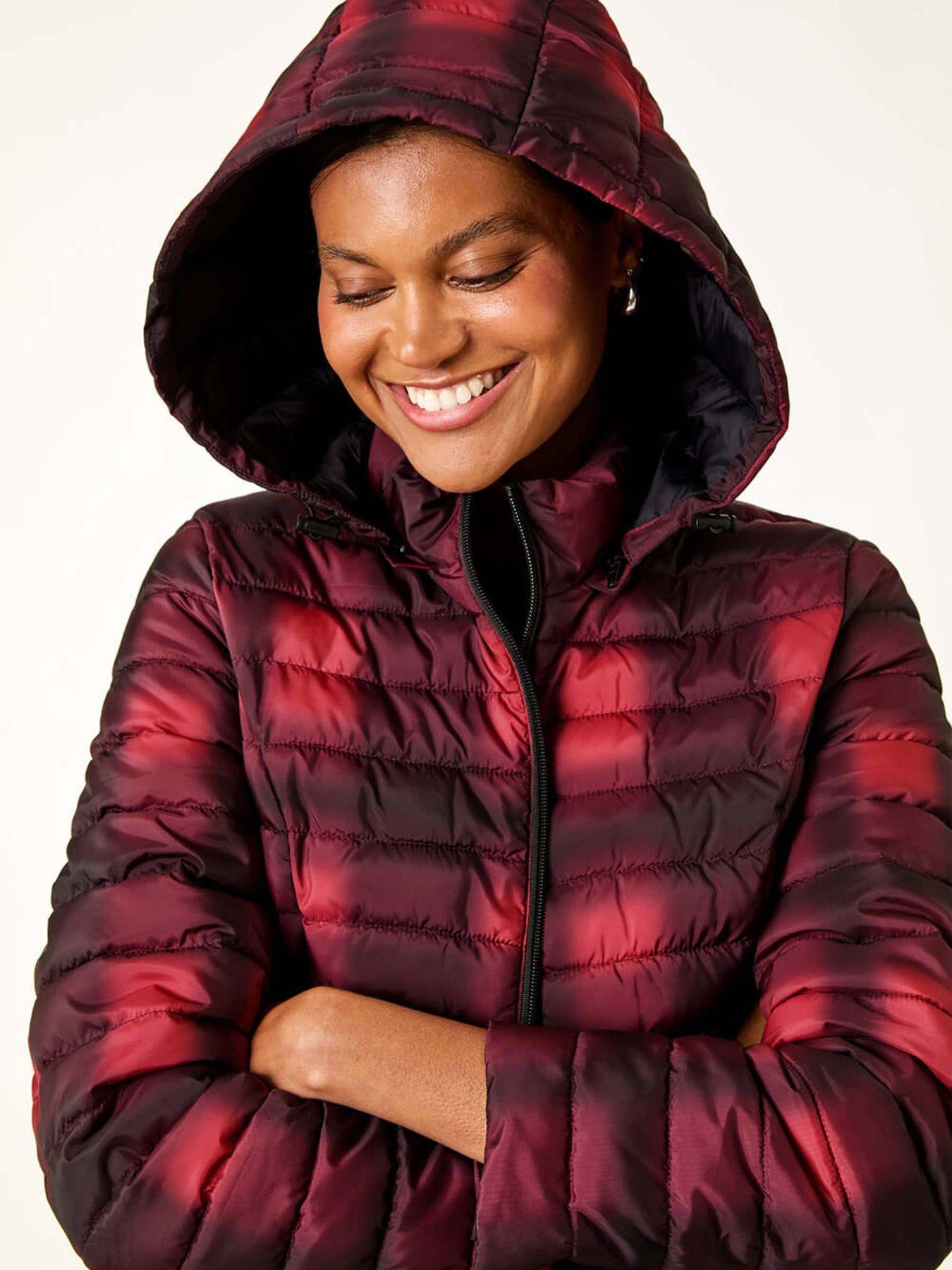 roman-check-print-quilted-puffer-coat-burgundydetail