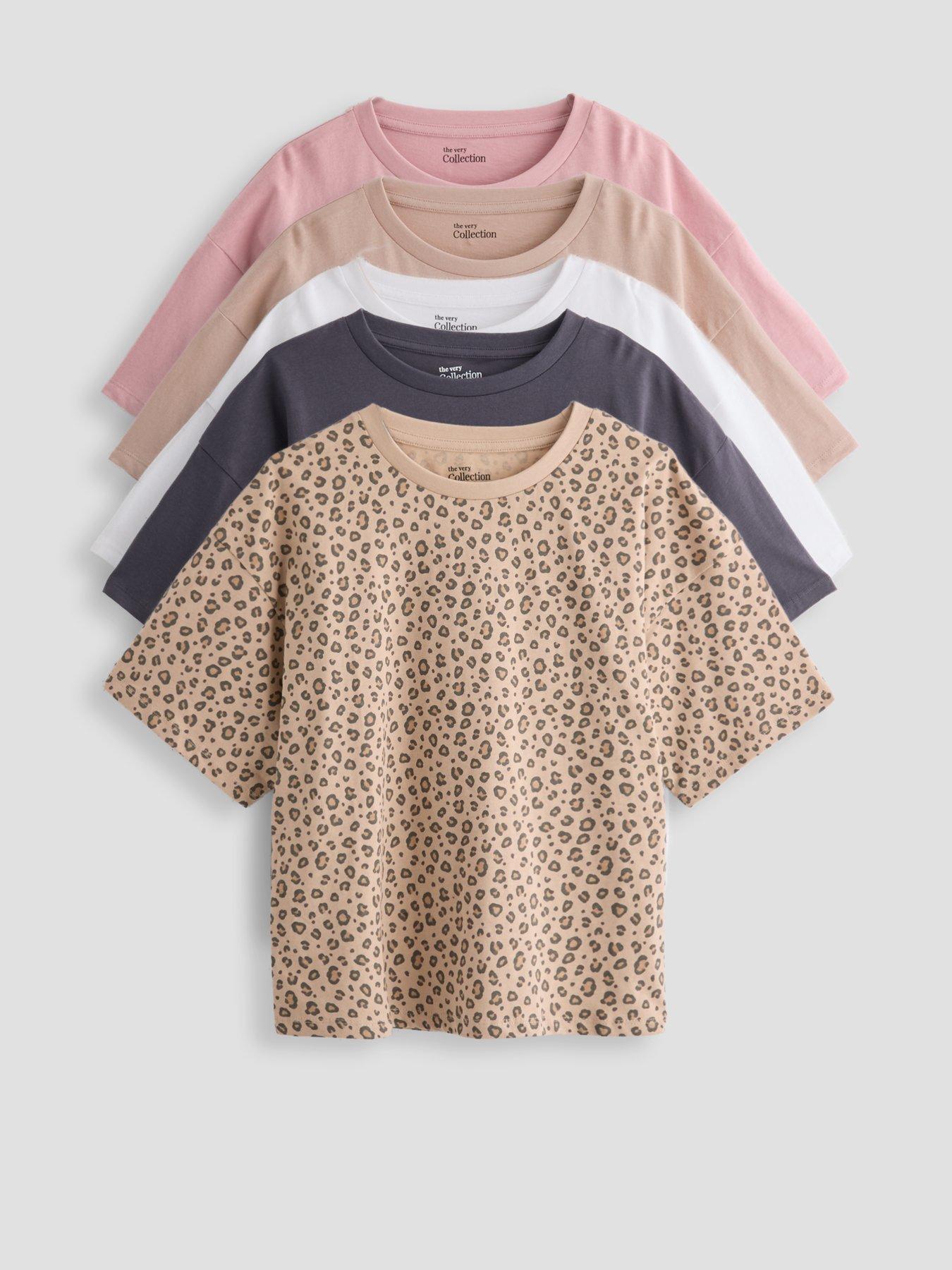 the-very-collection-girls-5-pack-t-shirts-multi