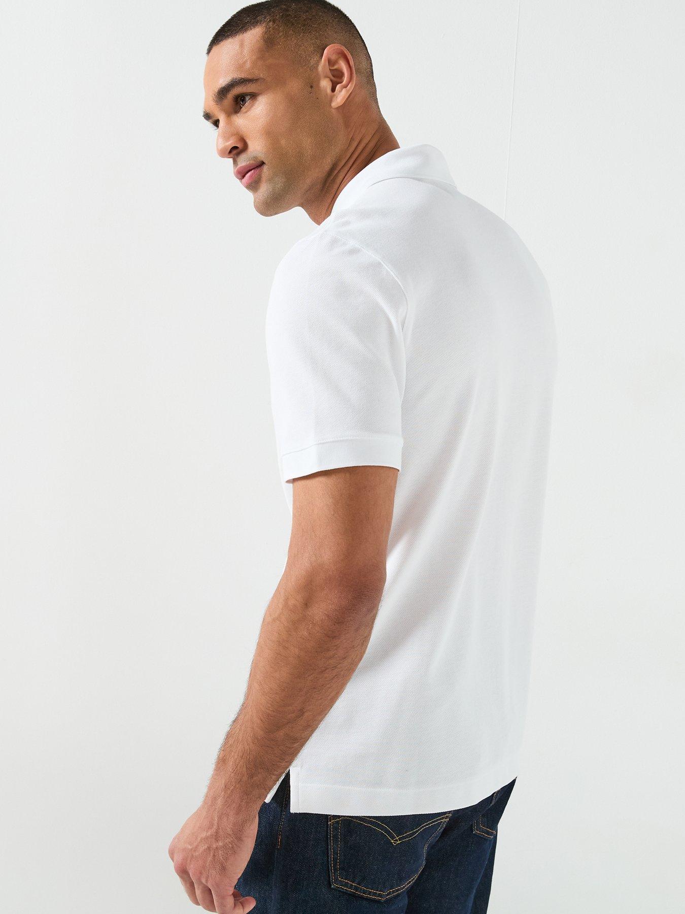 Image 2 of 4 of BOSS Pallas Short Sleeve Polo - White