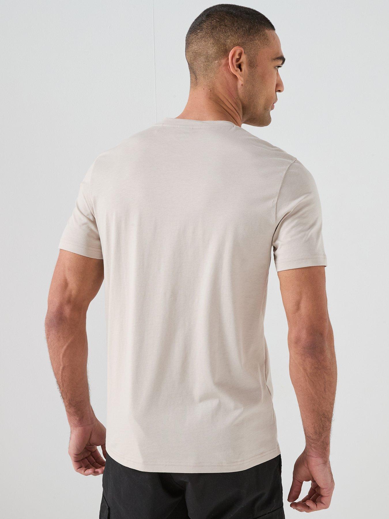 boss-thinking-1-regular-fit-large-logo-t-shirt-greystillFront