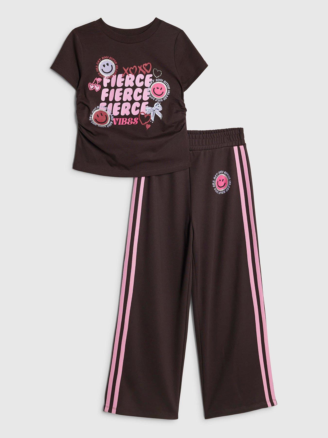river-island-older-girls-fierce-smile-tracksuit-set-brown