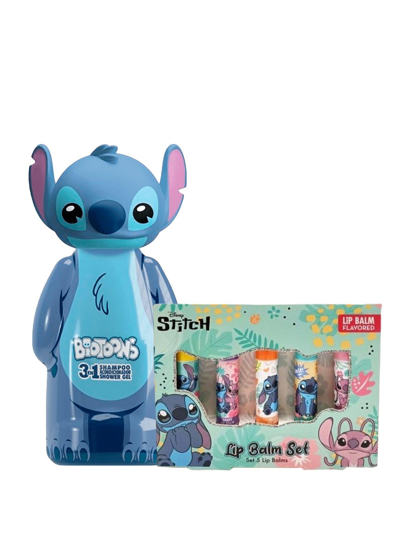 Disney Stitch 5 pack Lip Balm  &  3-in-1 Shower Gel Duo