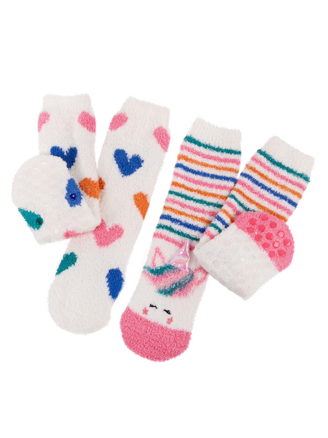TOTES 2pk Super Soft Slipper- Sox
