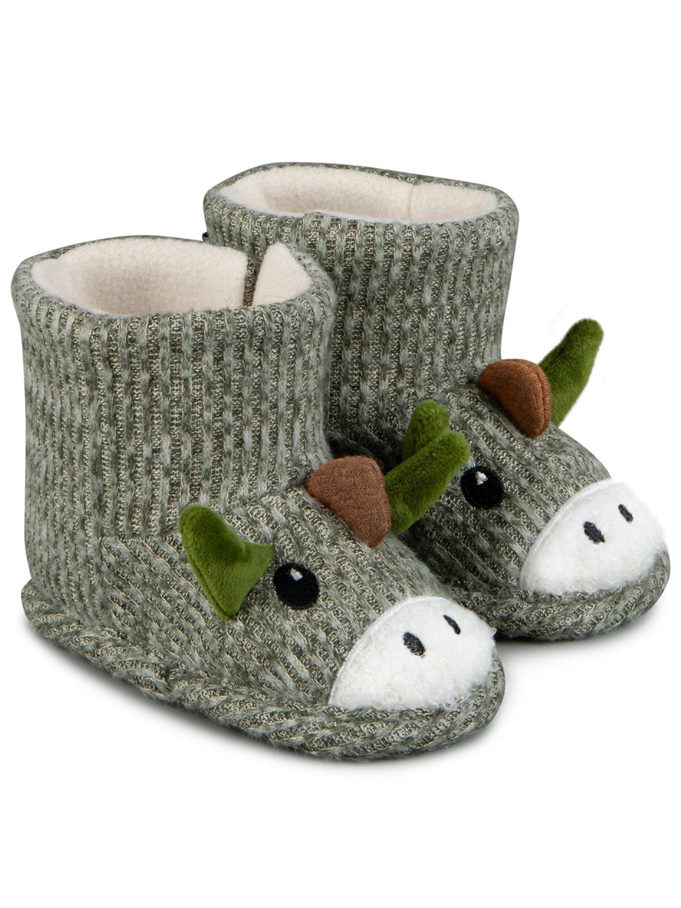 TOTES Toddlers Dino Booties