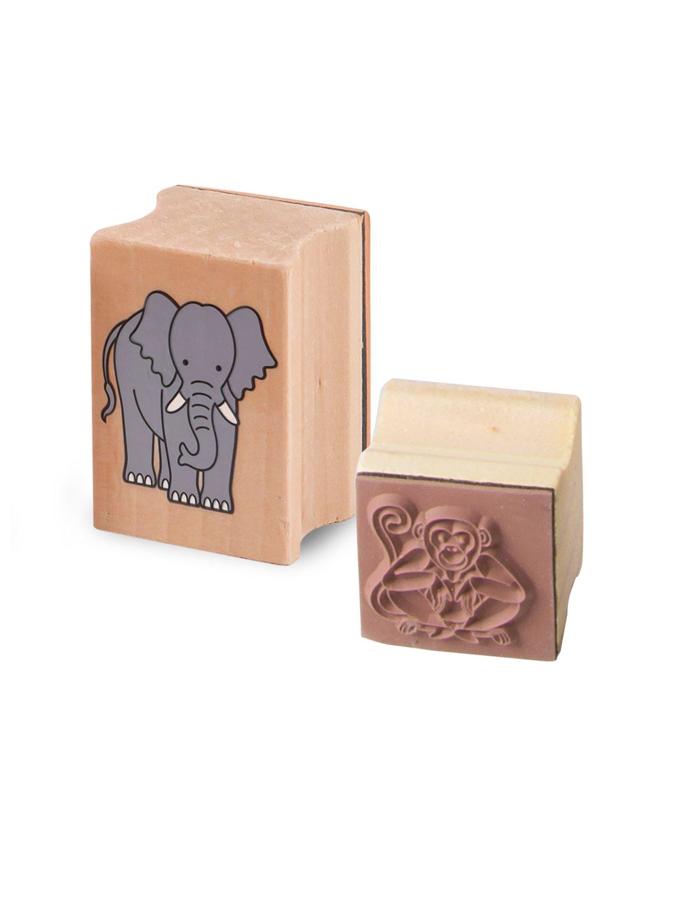 Image 4 of 8 of Melissa & Doug Stamp-a-Scene:&nbsp;Rain Forest Stamp Playset