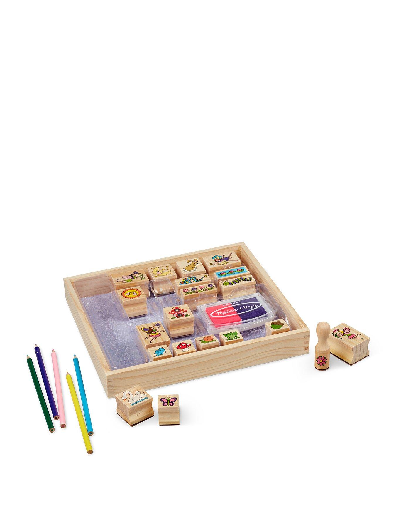 Melissa & Doug Stamp-a-Scene Fairy Garden