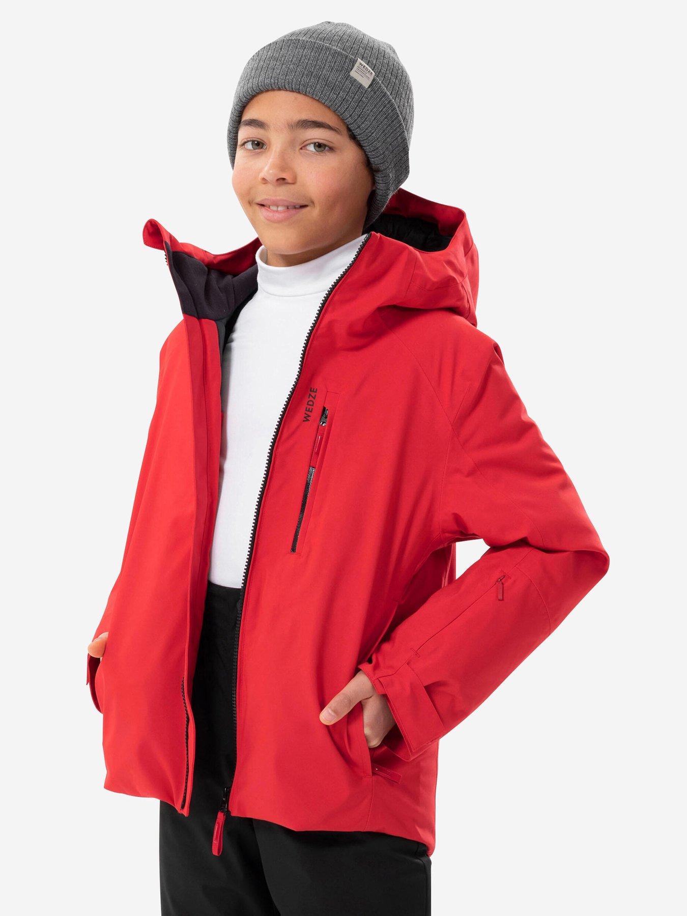 Decathlon Kids 550 Ski Jacket - Red