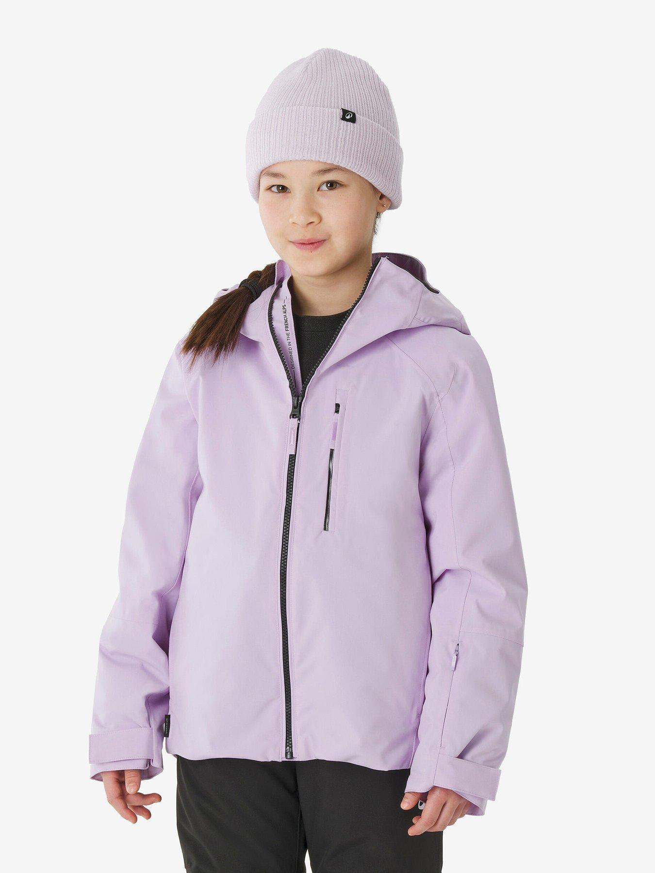 Decathlon Kids 550 Ski Jacket - Purple