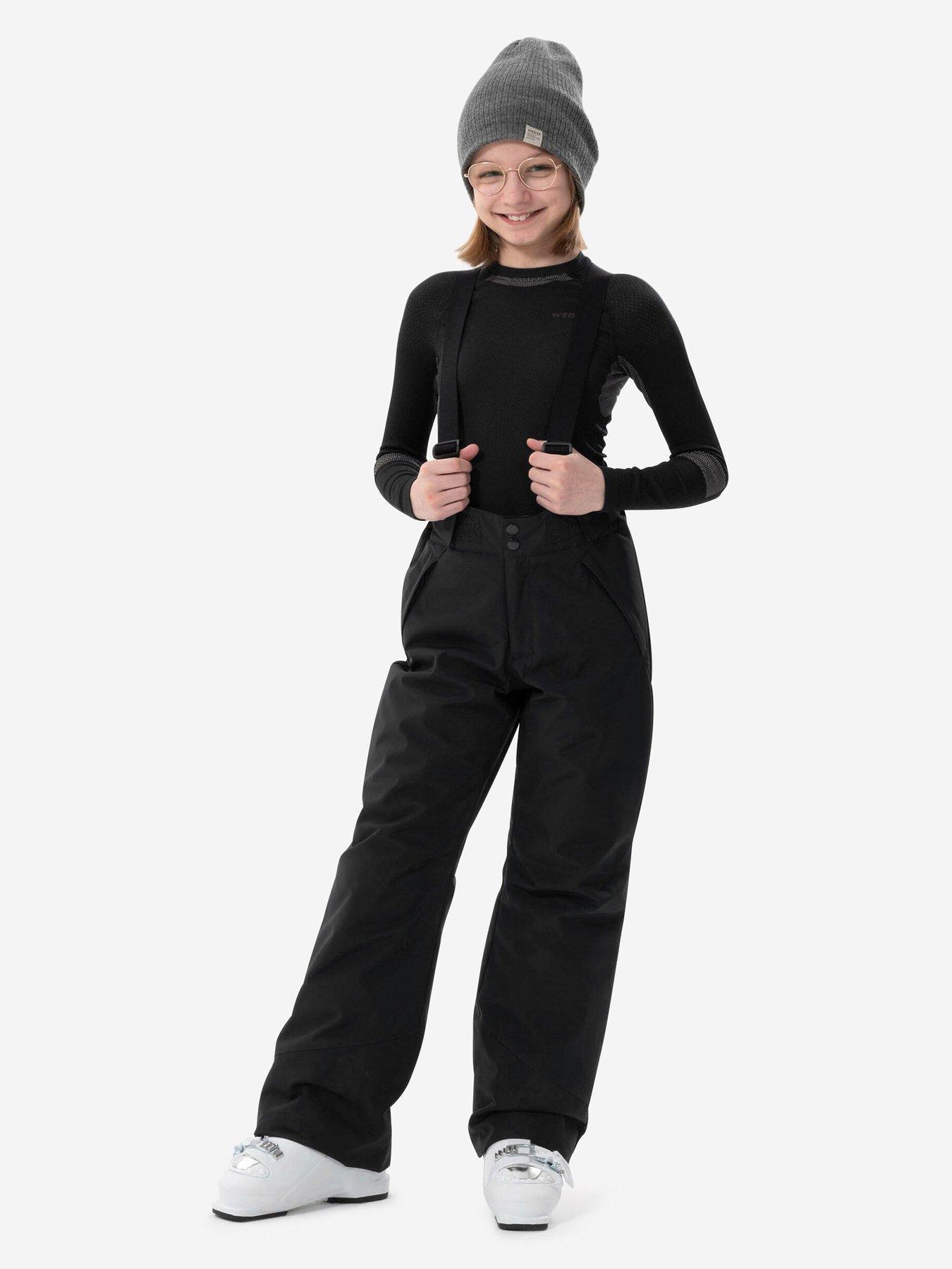 decathlon-kids-warm-and-waterproof-ski-trousers-500-black