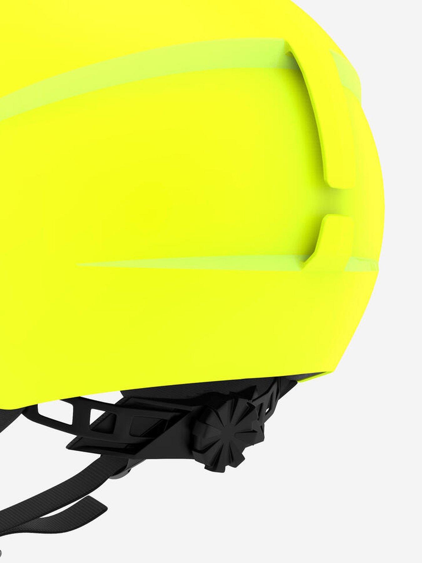 Image 3 of 5 of Decathlon Kids' Ski Helmet H100 - Neon Yellow