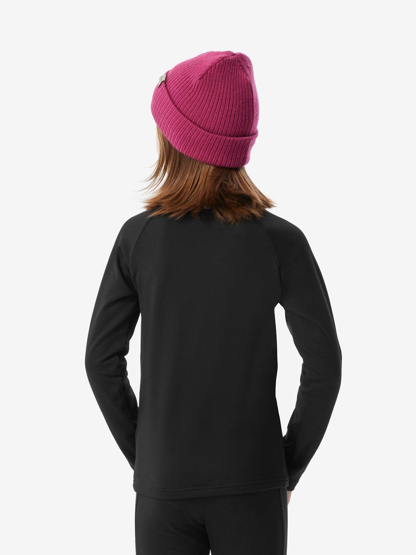Image 6 of 7 of Decathlon Kids Baselayer Top Ski 500 - Black