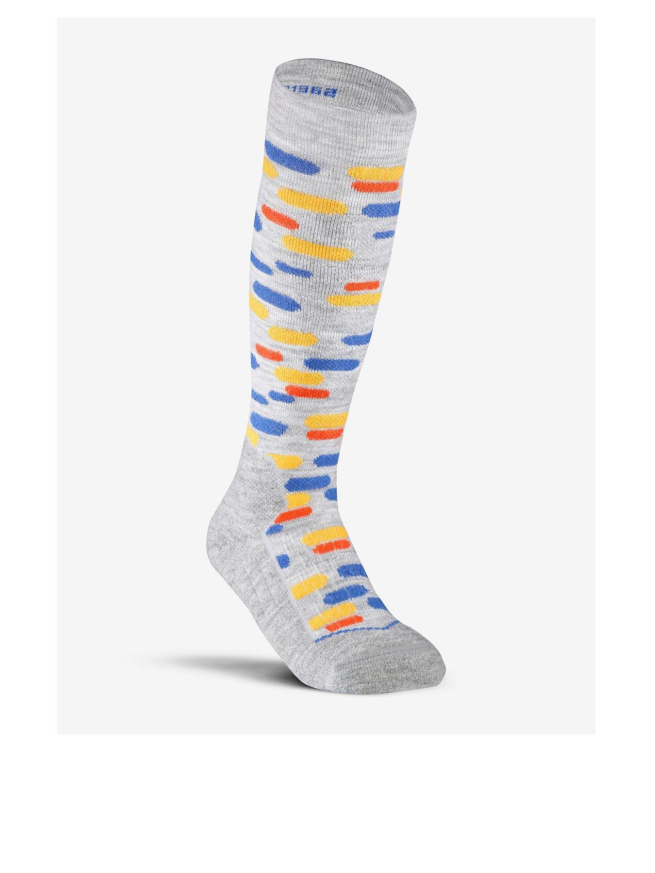 Image 1 of 5 of Decathlon Kids' Ski Socks 100 - Grey