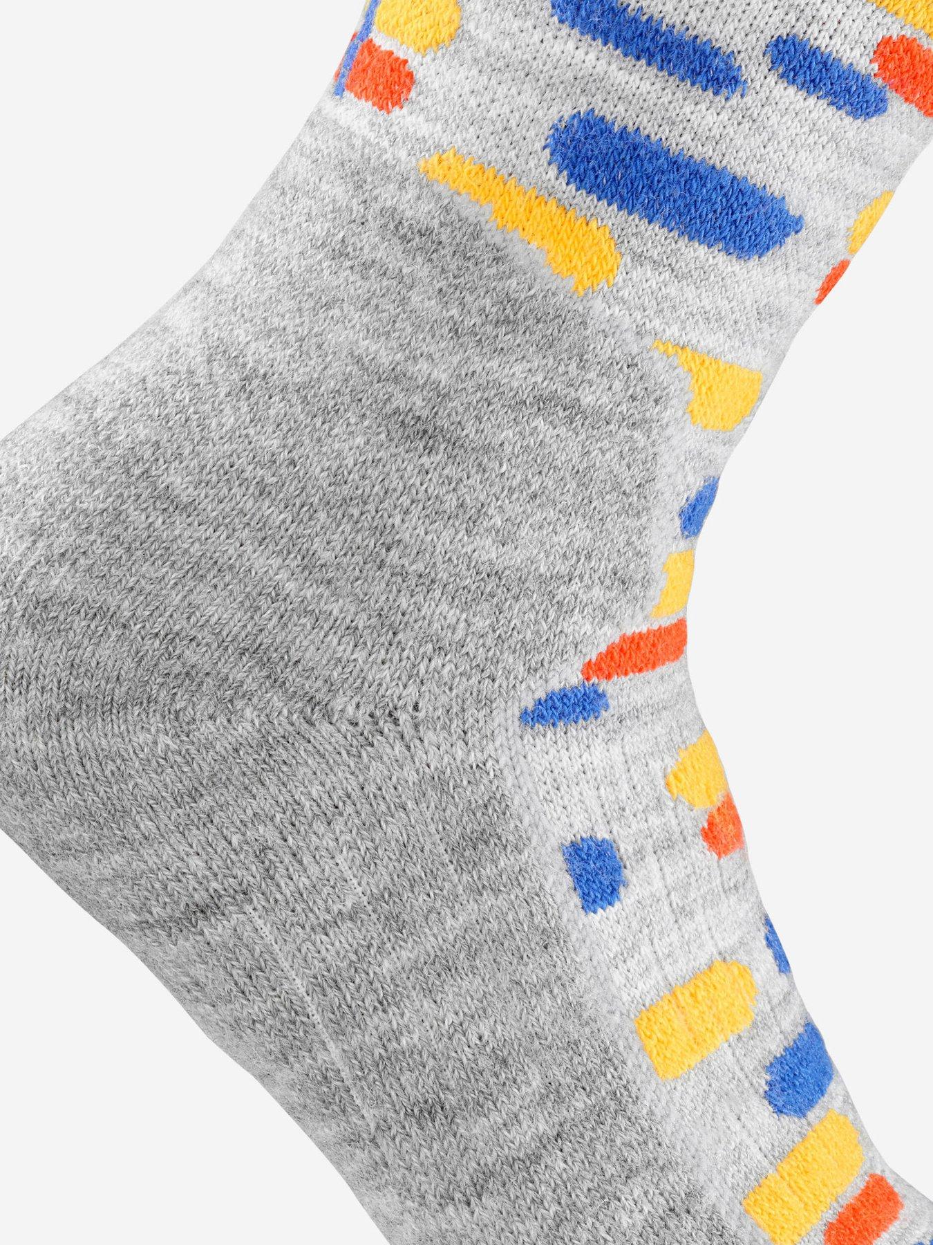 Image 2 of 5 of Decathlon Kids' Ski Socks 100 - Grey
