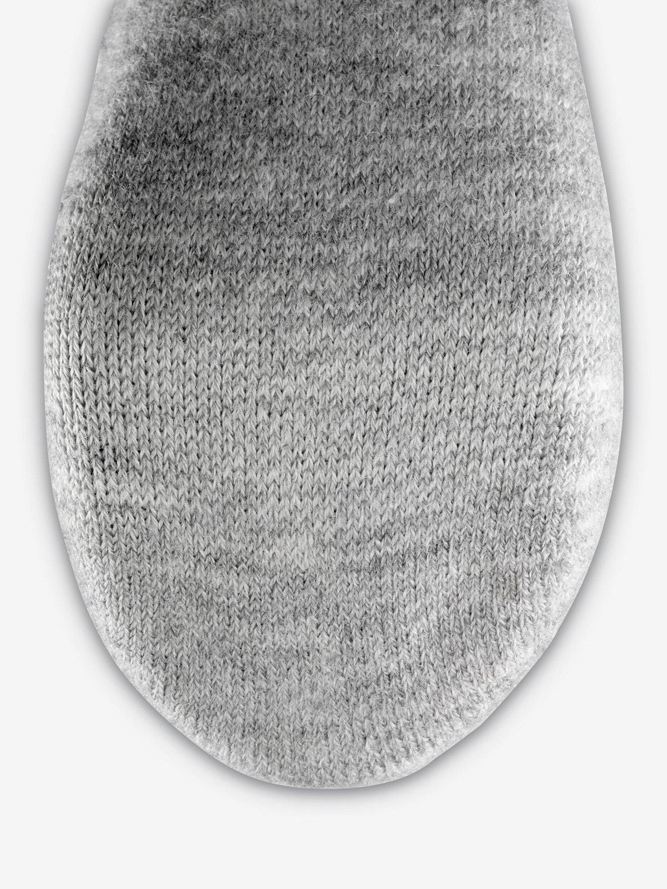 Image 3 of 5 of Decathlon Kids' Ski Socks 100 - Grey