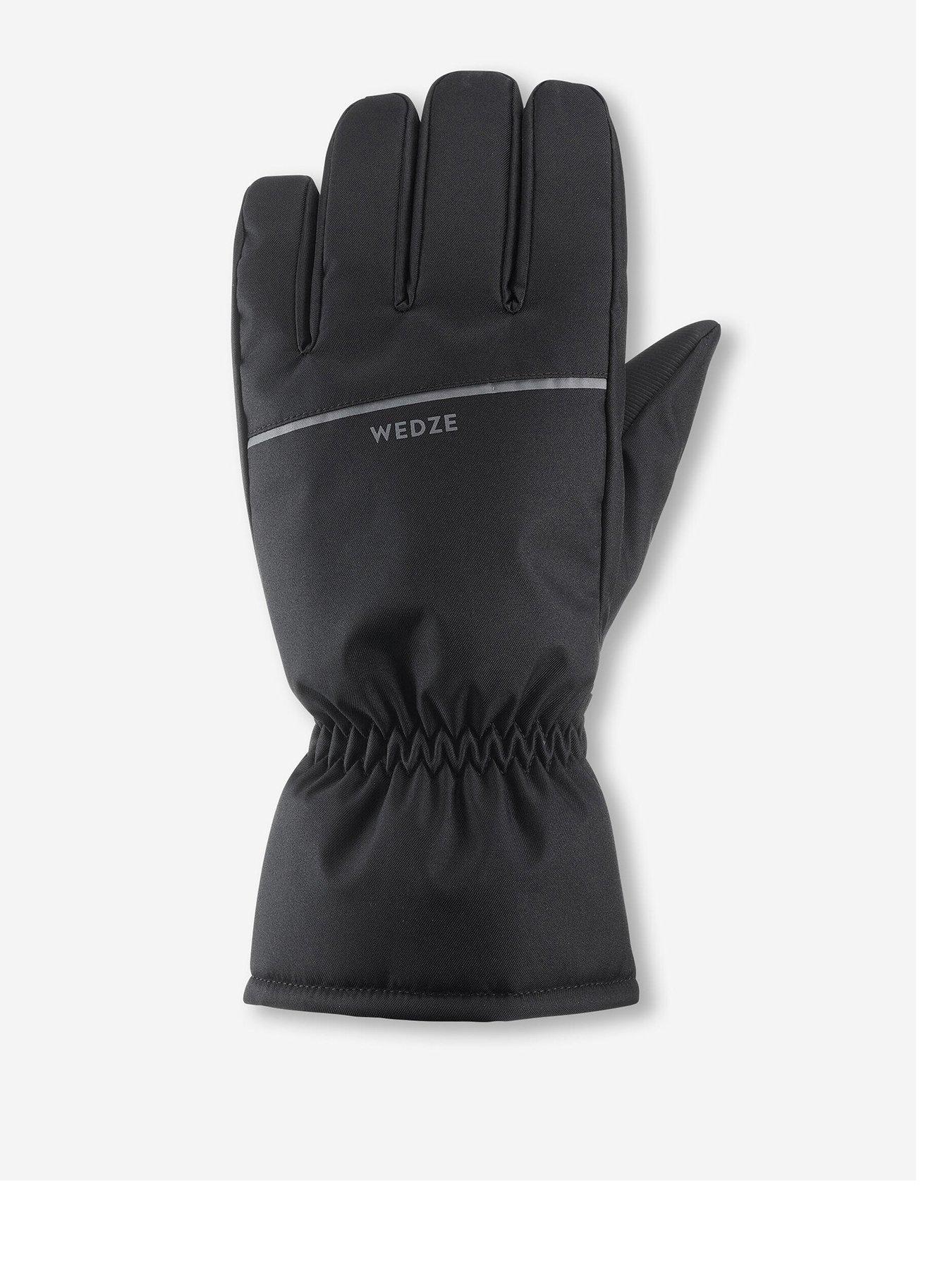 decathlon-mens-100-ski-gloves-black