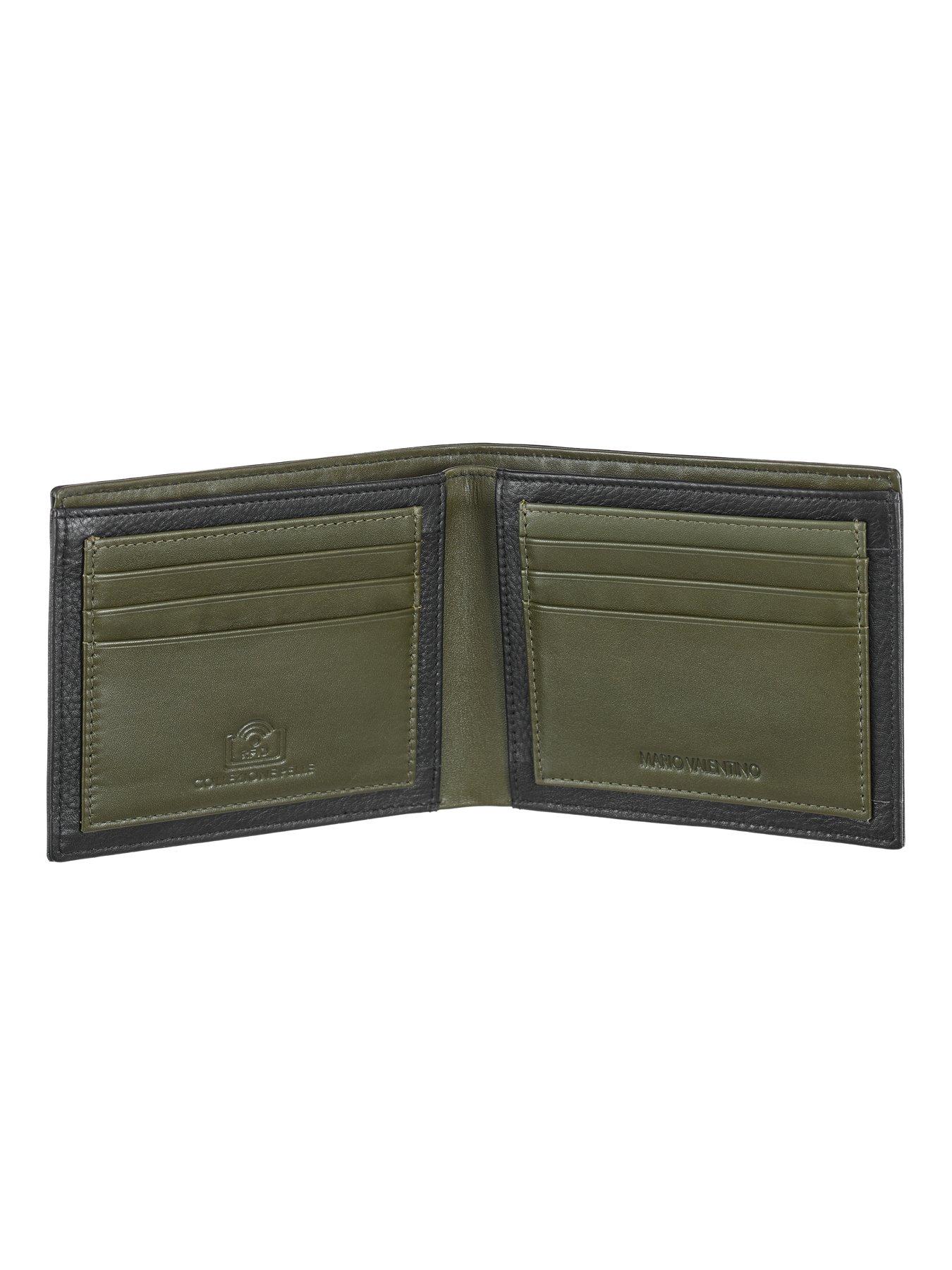 Image 4 of 5 of Valentino History Wallet - Black/Green
