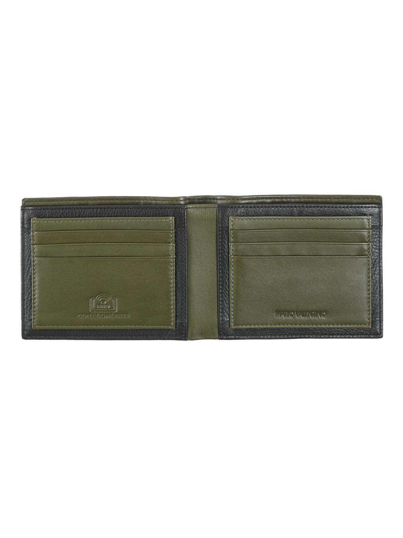 Image 5 of 5 of Valentino History Wallet - Black/Green