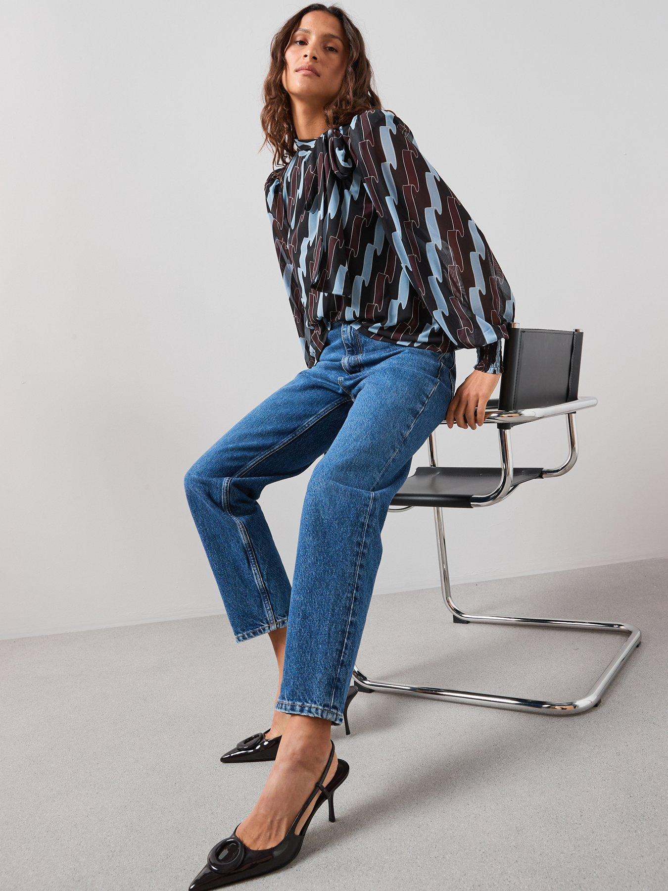 the-very-collection-pussybow-ribbon-print-top-multiback