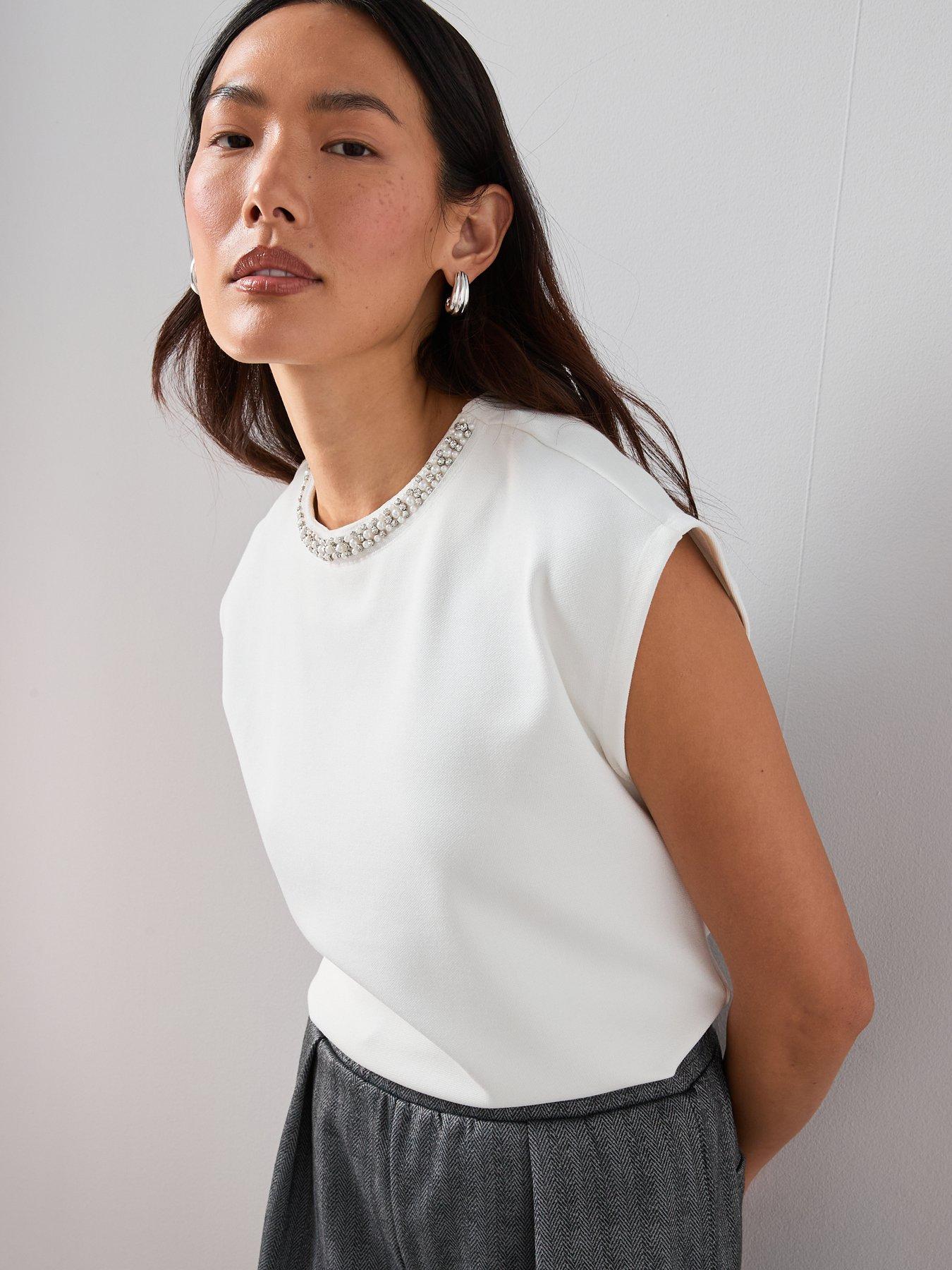the-very-collection-embellished-high-neck-top-creamdetail