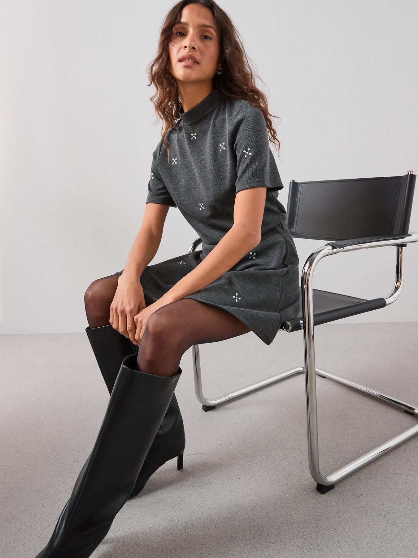 the-very-collection-embellished-mini-skirt-co-ord-greydetail
