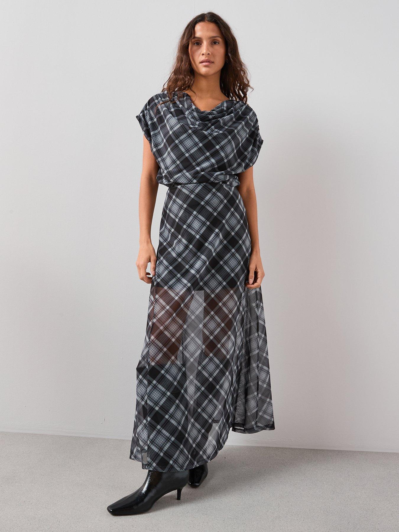 the-very-collection-ruched-shoulder-check-top-co-ord-multiback