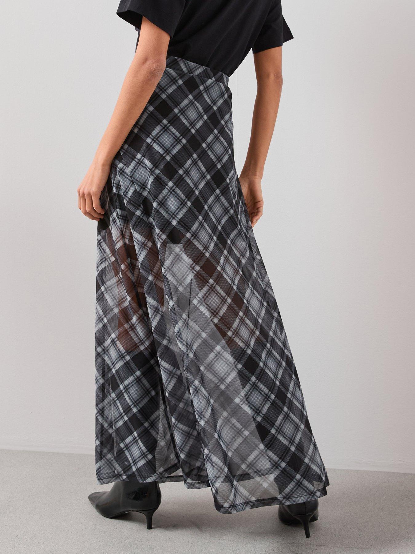 the-very-collection-midaxi-check-skirt-co-ord-multistillFront