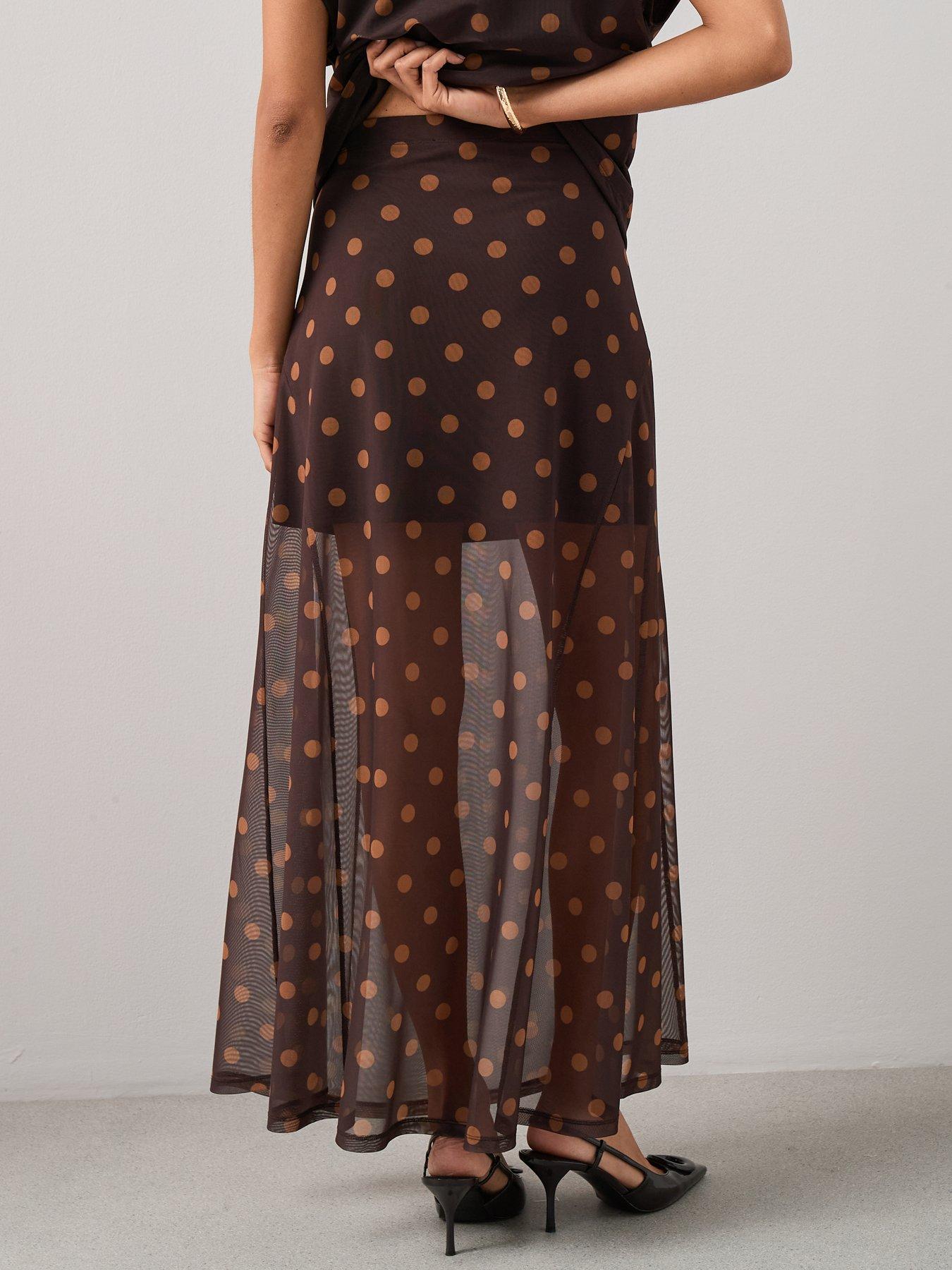 the-very-collection-polka-dot-midaxi-skirt-co-ordnbsp-multistillFront
