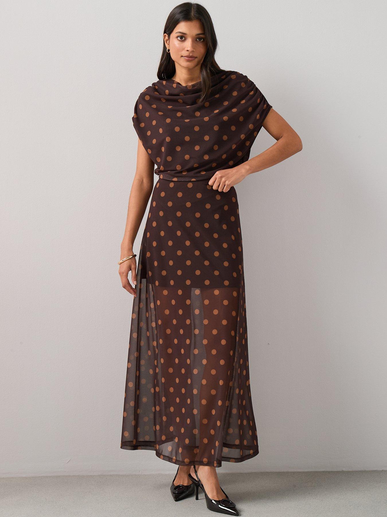 the-very-collection-polka-dot-midaxi-skirt-co-ordnbsp-multiback
