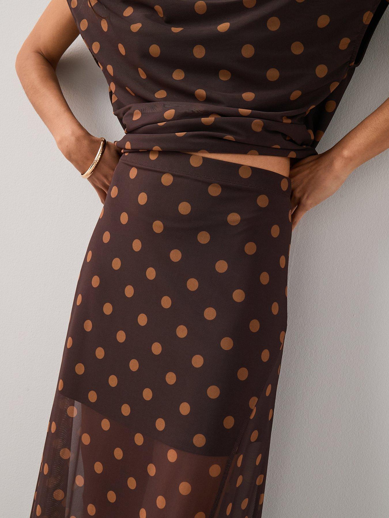 the-very-collection-polka-dot-midaxi-skirt-co-ordnbsp-multidetail