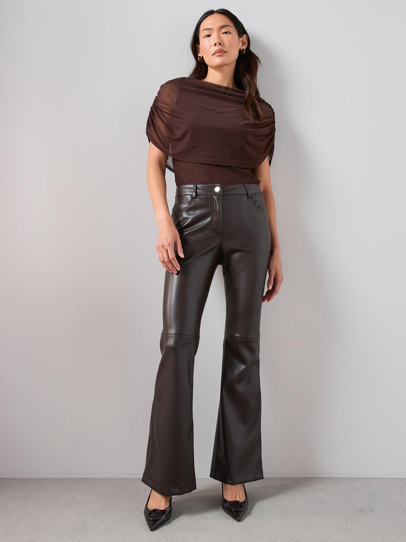 the-very-collection-cape-top-brownoutfit