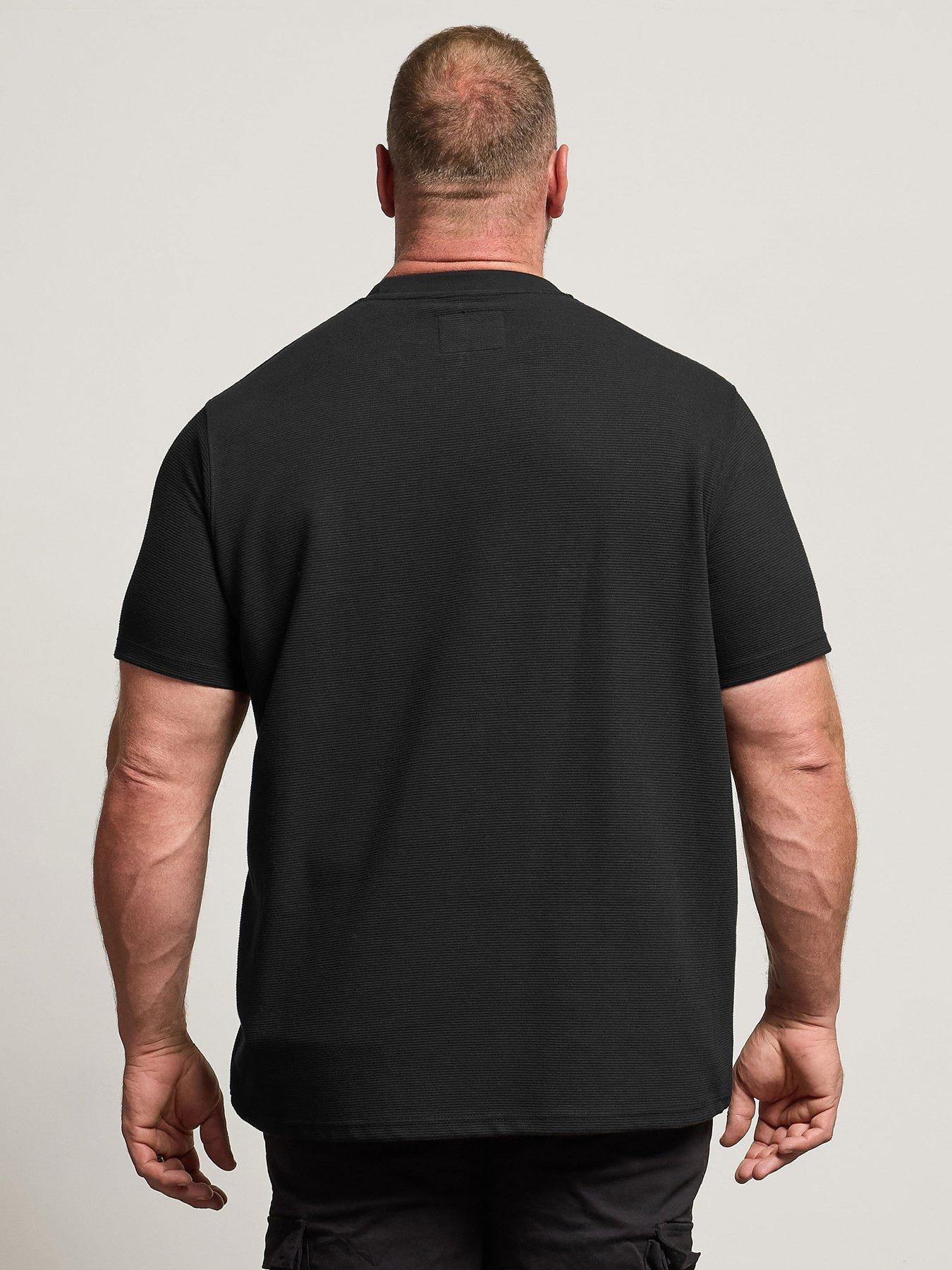 badrhino-ottoman-ribbed-t-shirt-blackstillFront