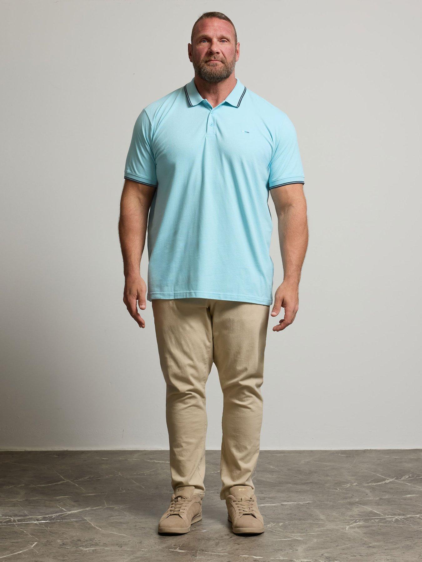 badrhino-3-pack-tipped-collar-polo-shirts-multiback