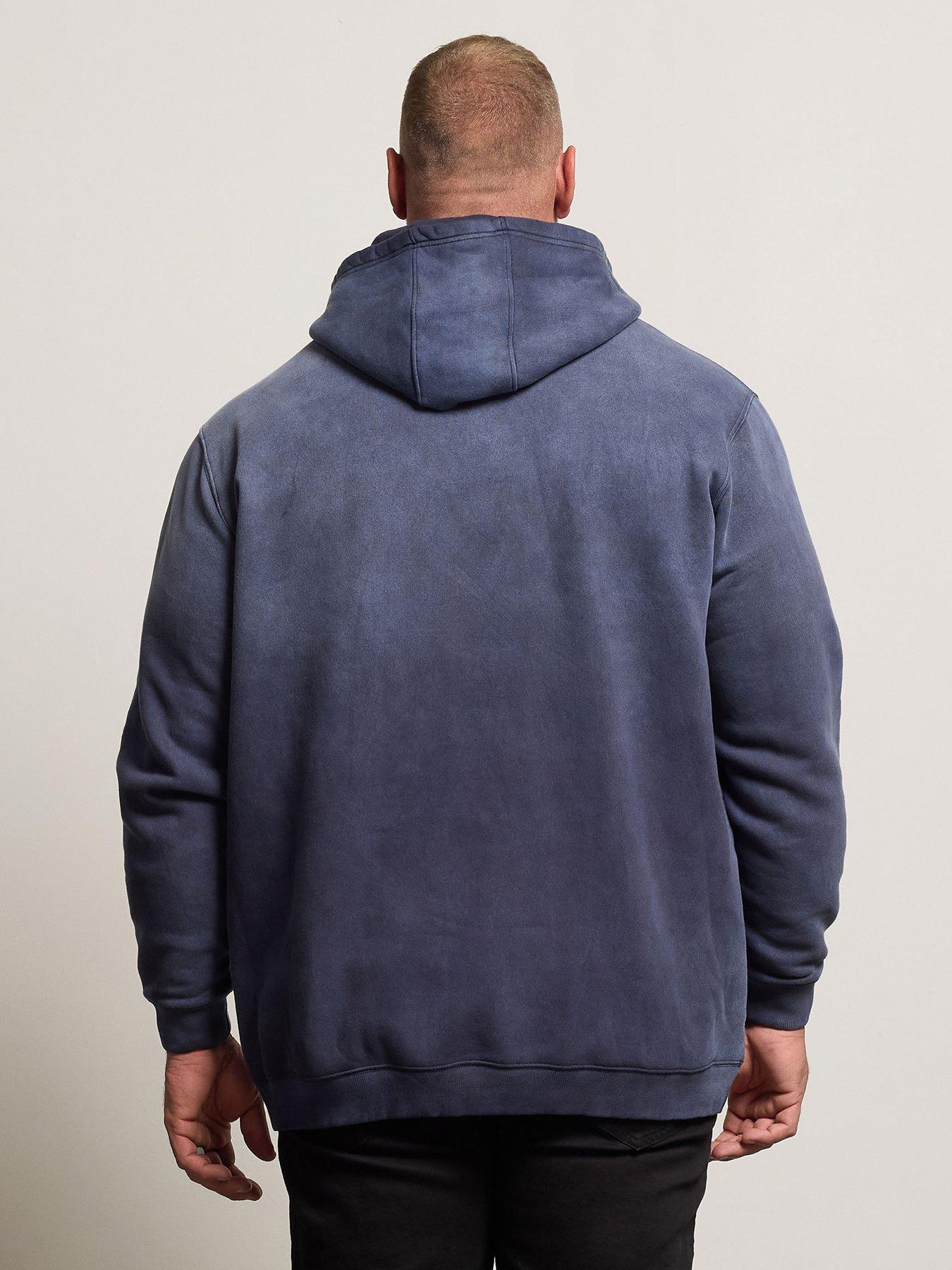 badrhino-navy-blue-sun-bleached-hoodie-dark-bluestillFront