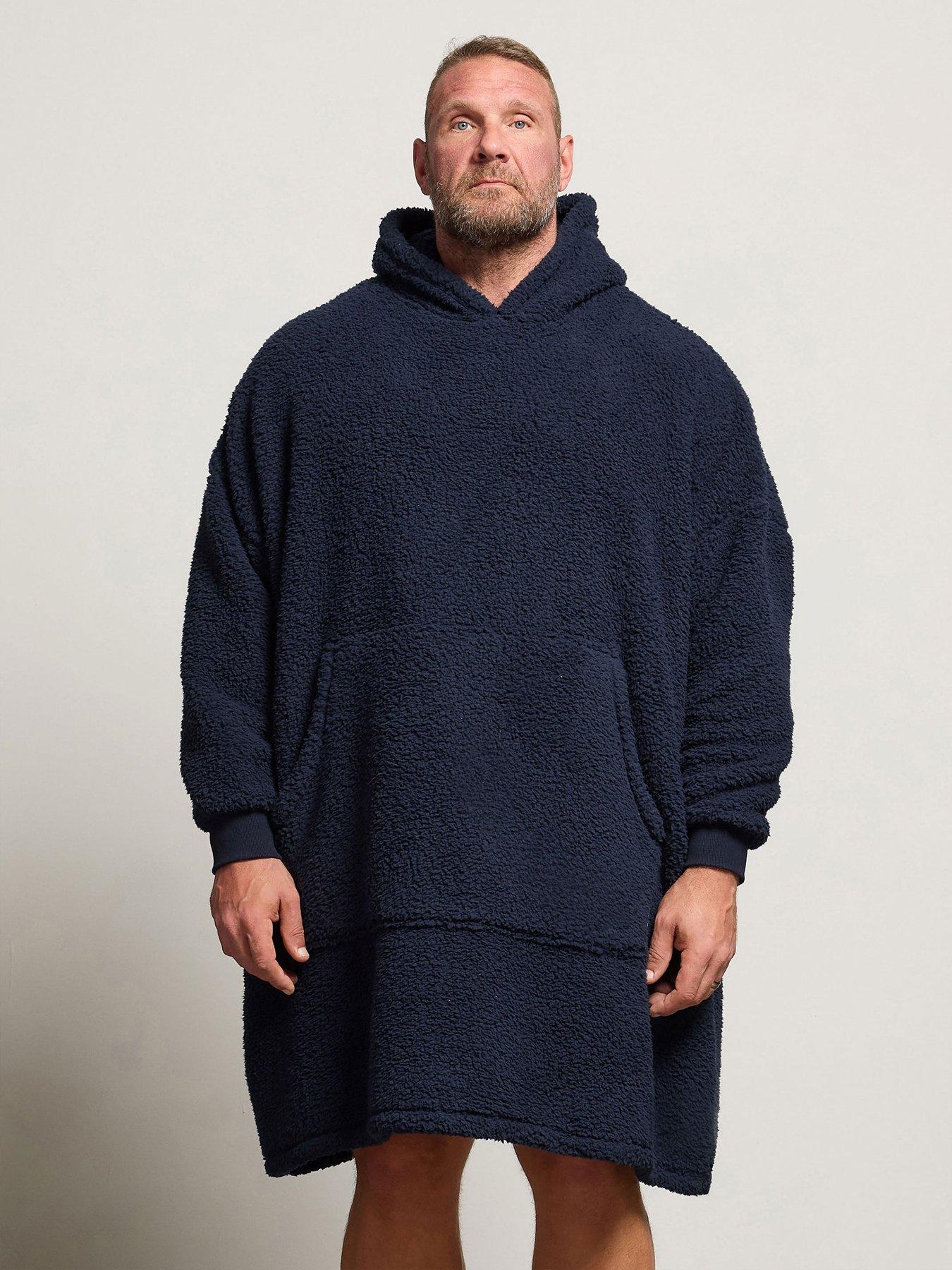 Image 1 of 4 of BadRhino Blanket Hoodie - Navy