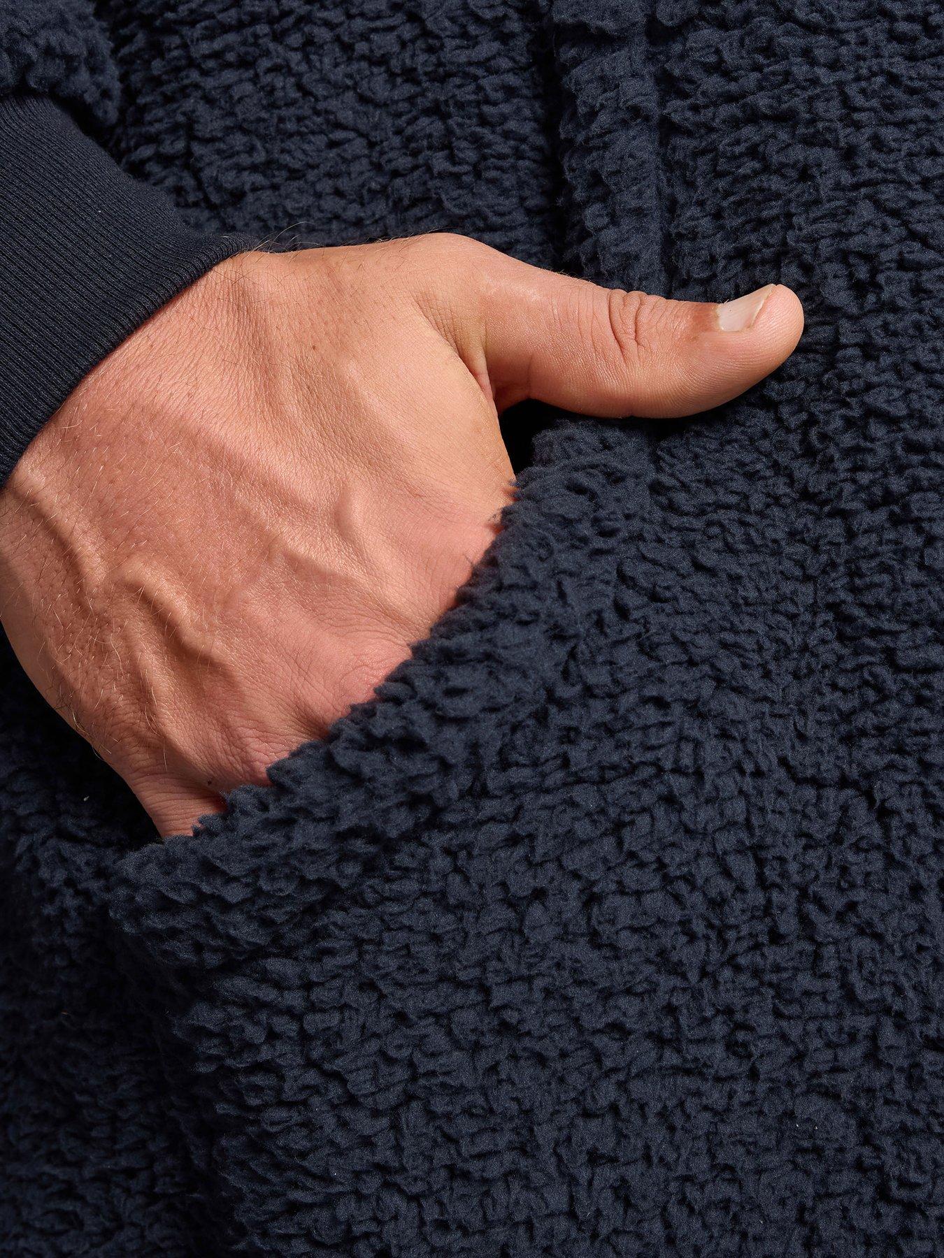 Image 4 of 4 of BadRhino Blanket Hoodie - Navy