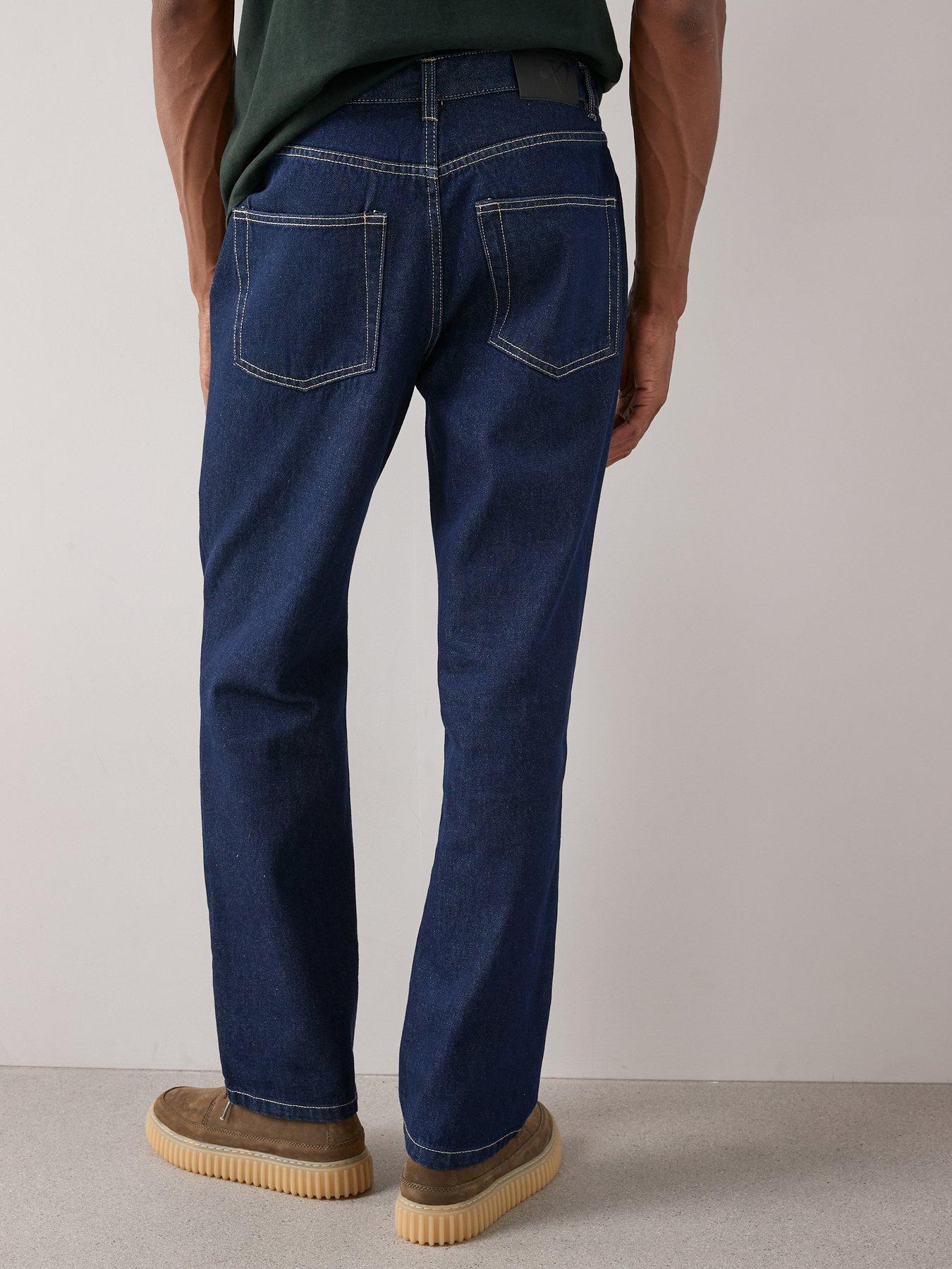 Image 2 of 7 of The Very Collection Straight Fit Denim Jeans - Indigo