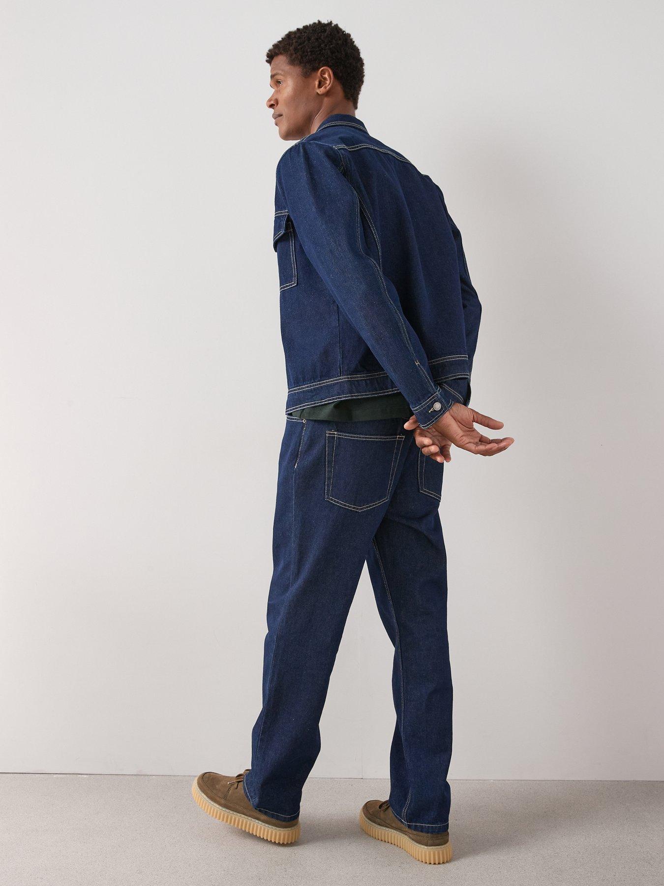 Image 5 of 7 of The Very Collection Straight Fit Denim Jeans - Indigo